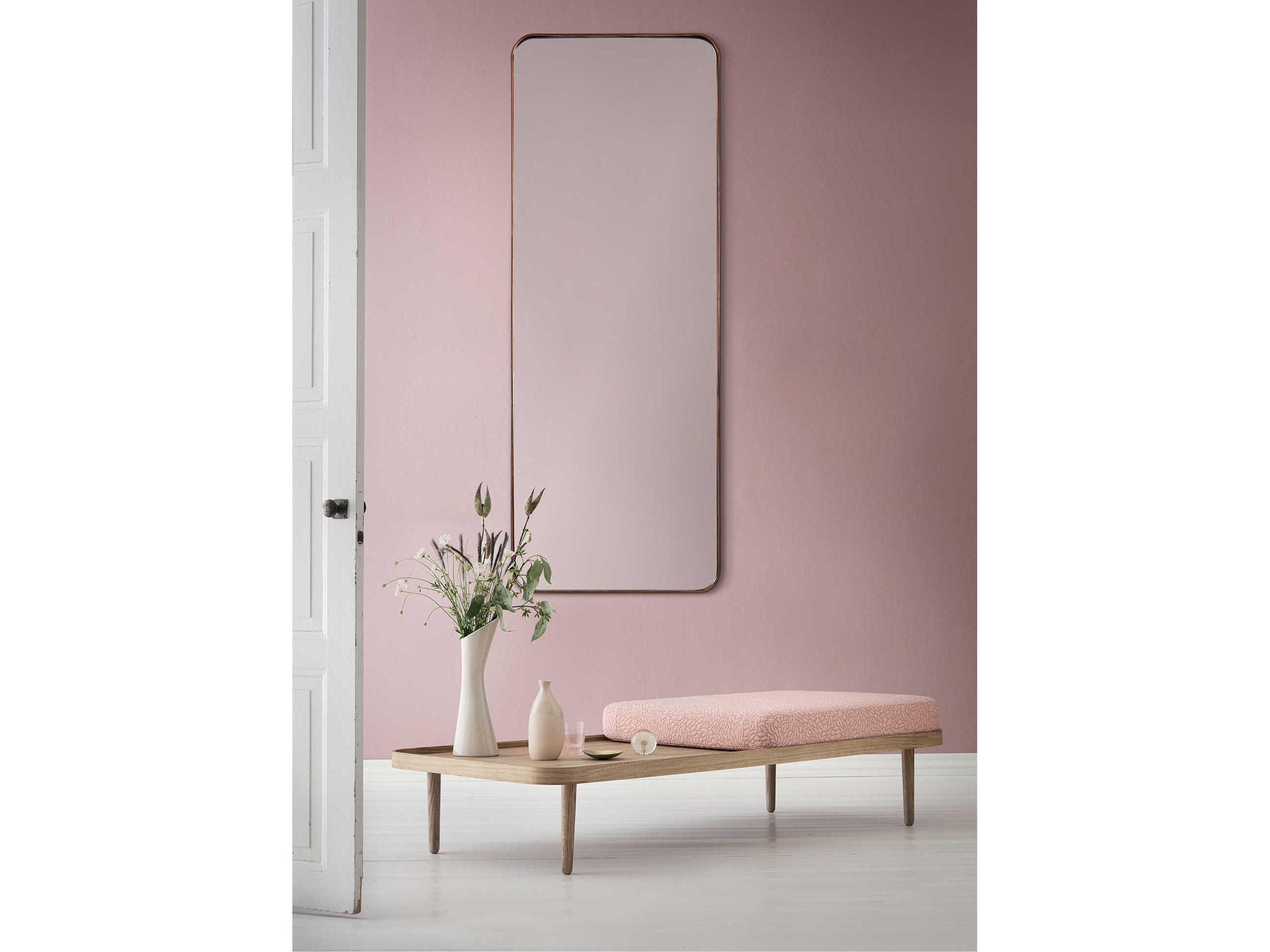 Renwil Phiale Bronze Rectangular Wall Mirror