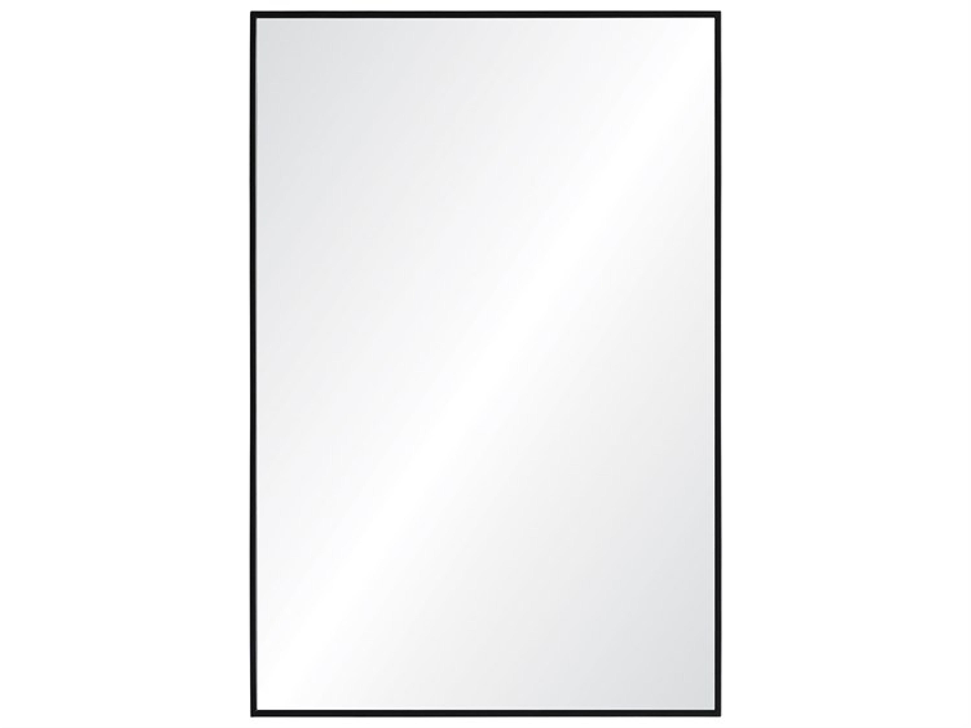 Reynolds Black Rectangular Wall Mirror