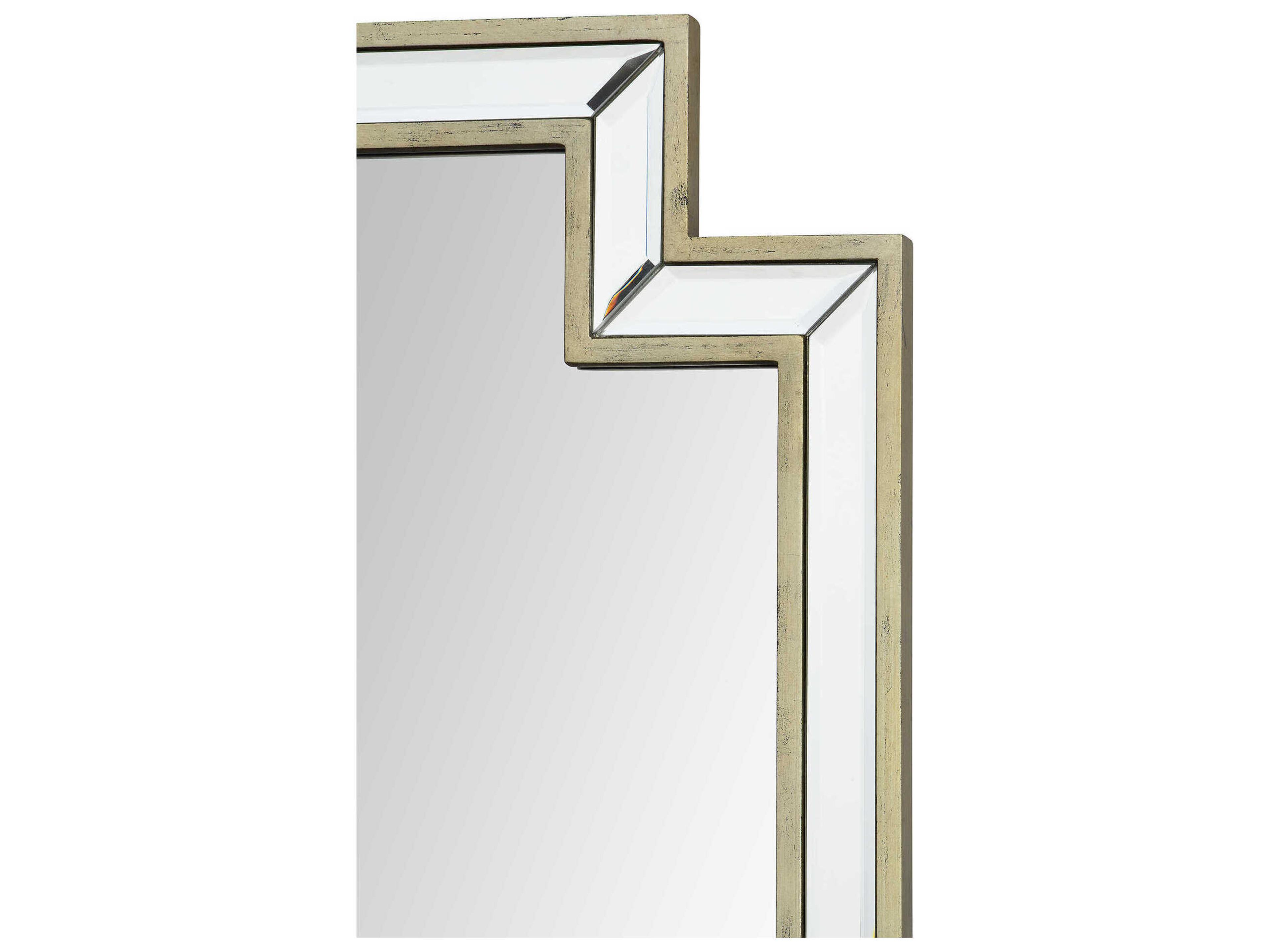 Renwil Raton Champagne Silver Rectangular Wall Mirror