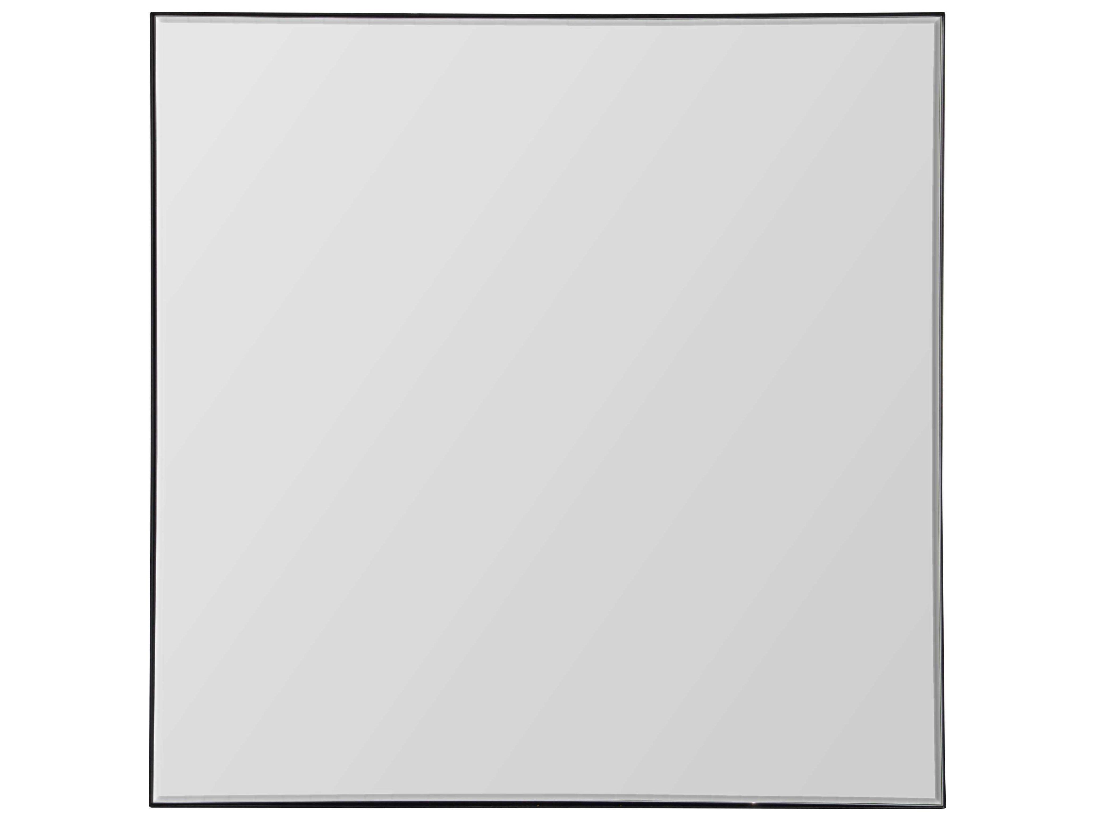 Greer Black Square Wall Mirror