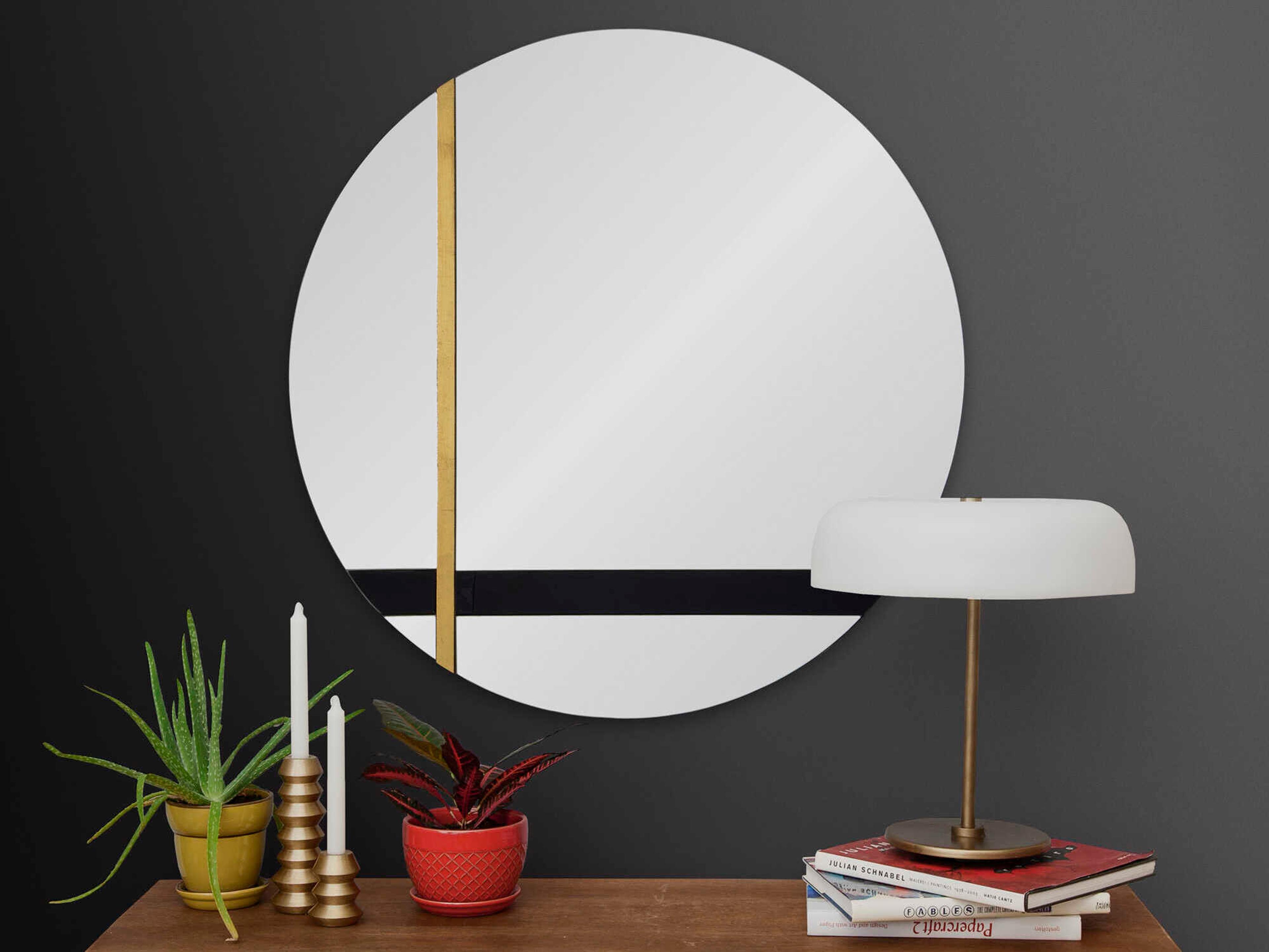 Renwil Gavin Round Wall Mirror