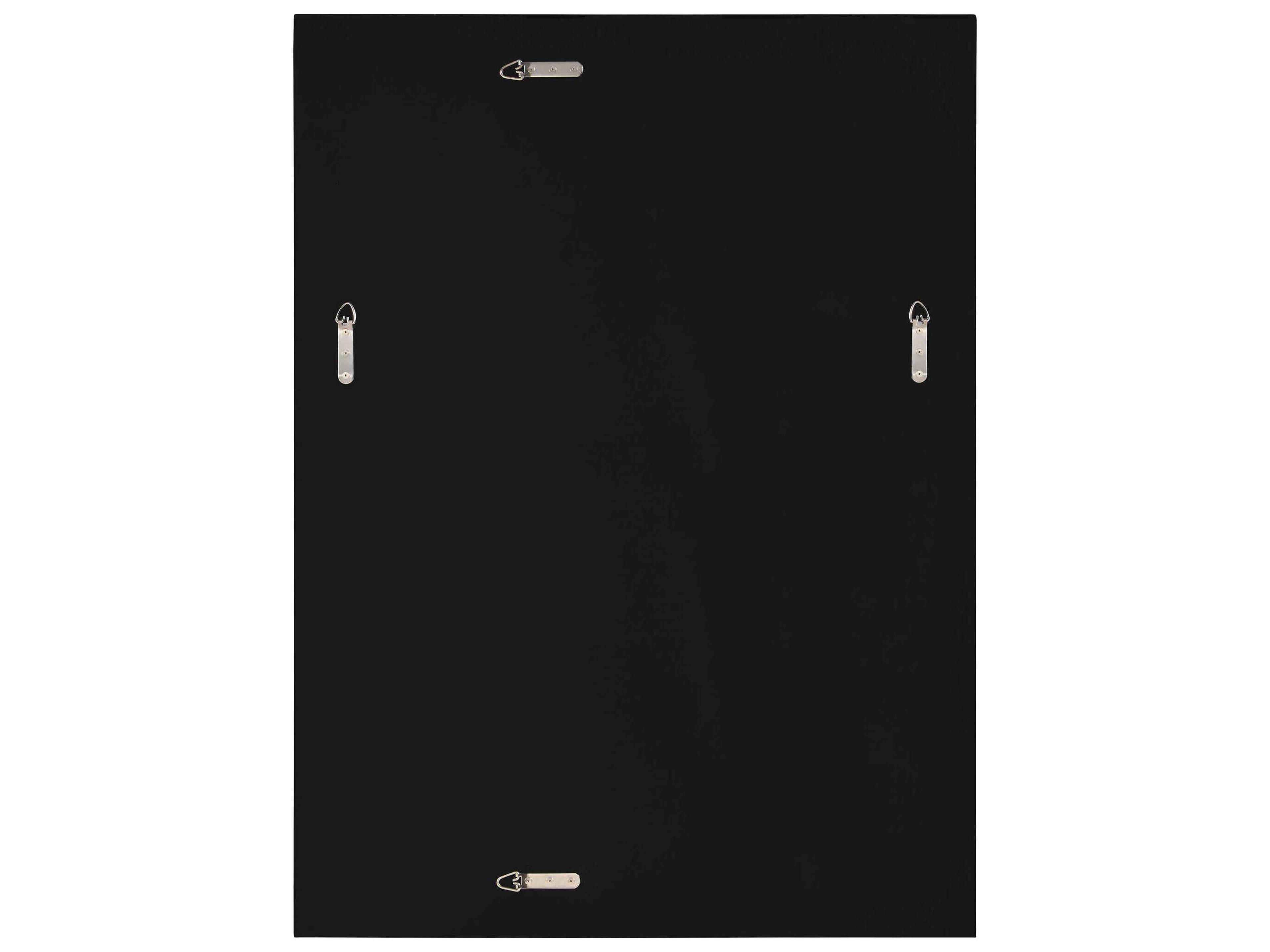 Renwil Carmelle Grey Rectangular Wall Mirror