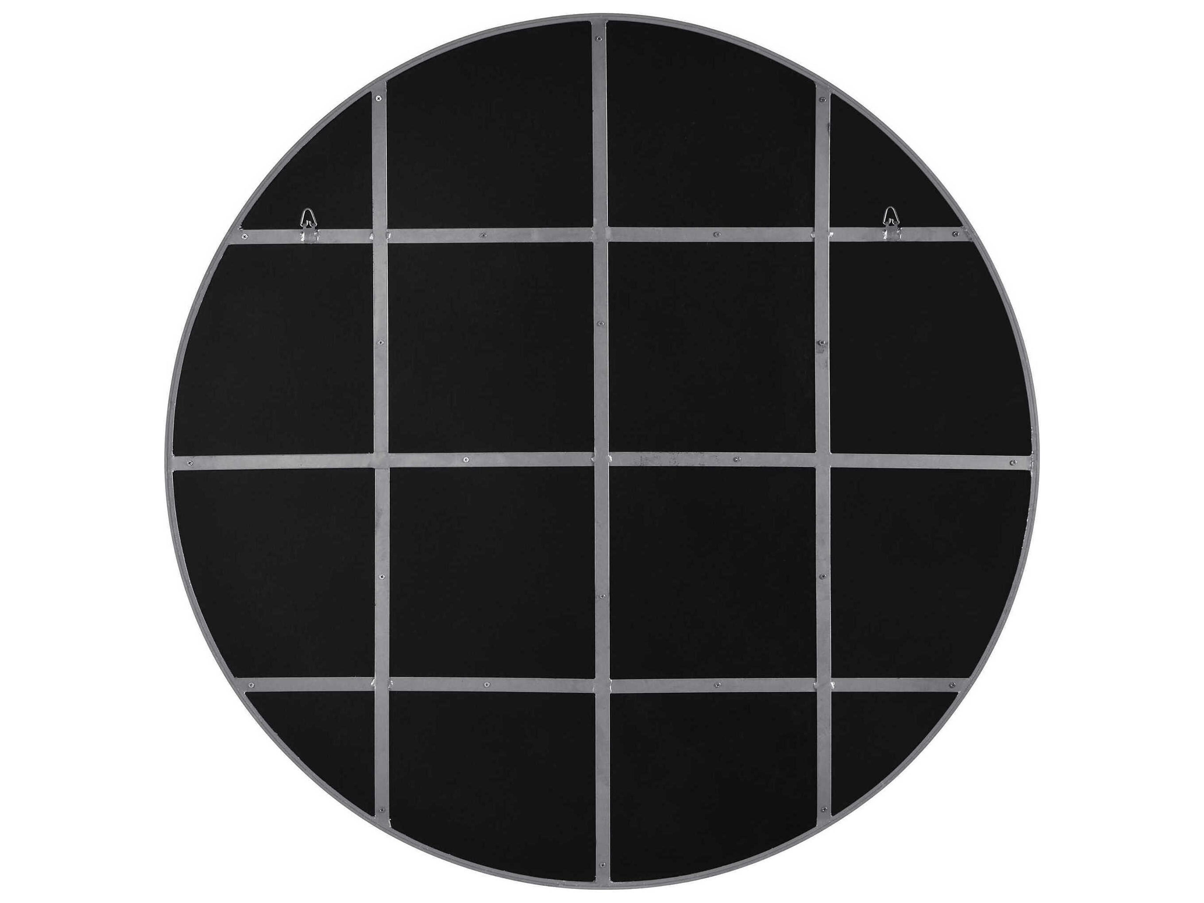 Renwil Thallo Gold Leaf Round Wall Mirror