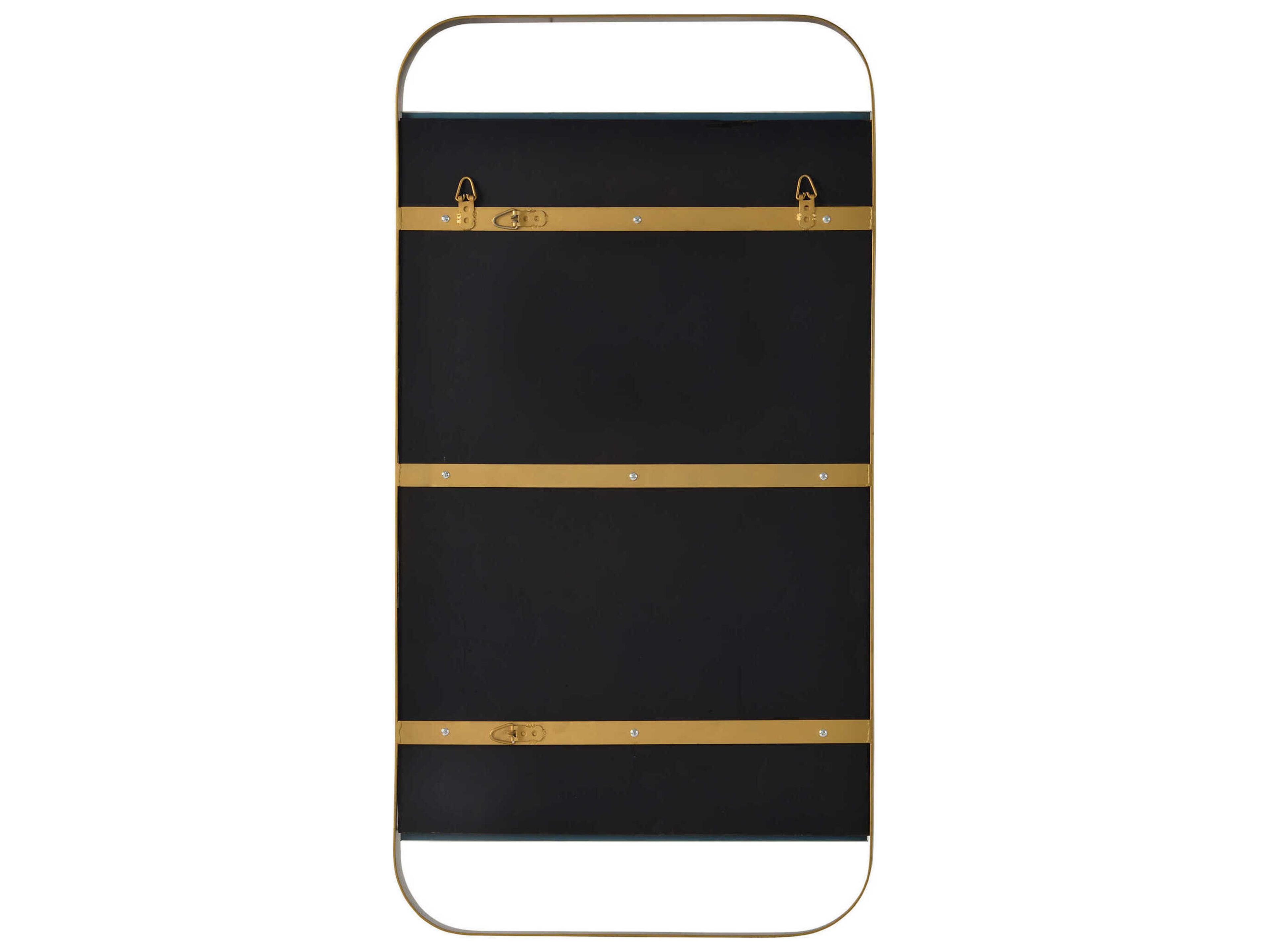 Renwil Zariyah Antique Brass Rectangular Wall Mirror