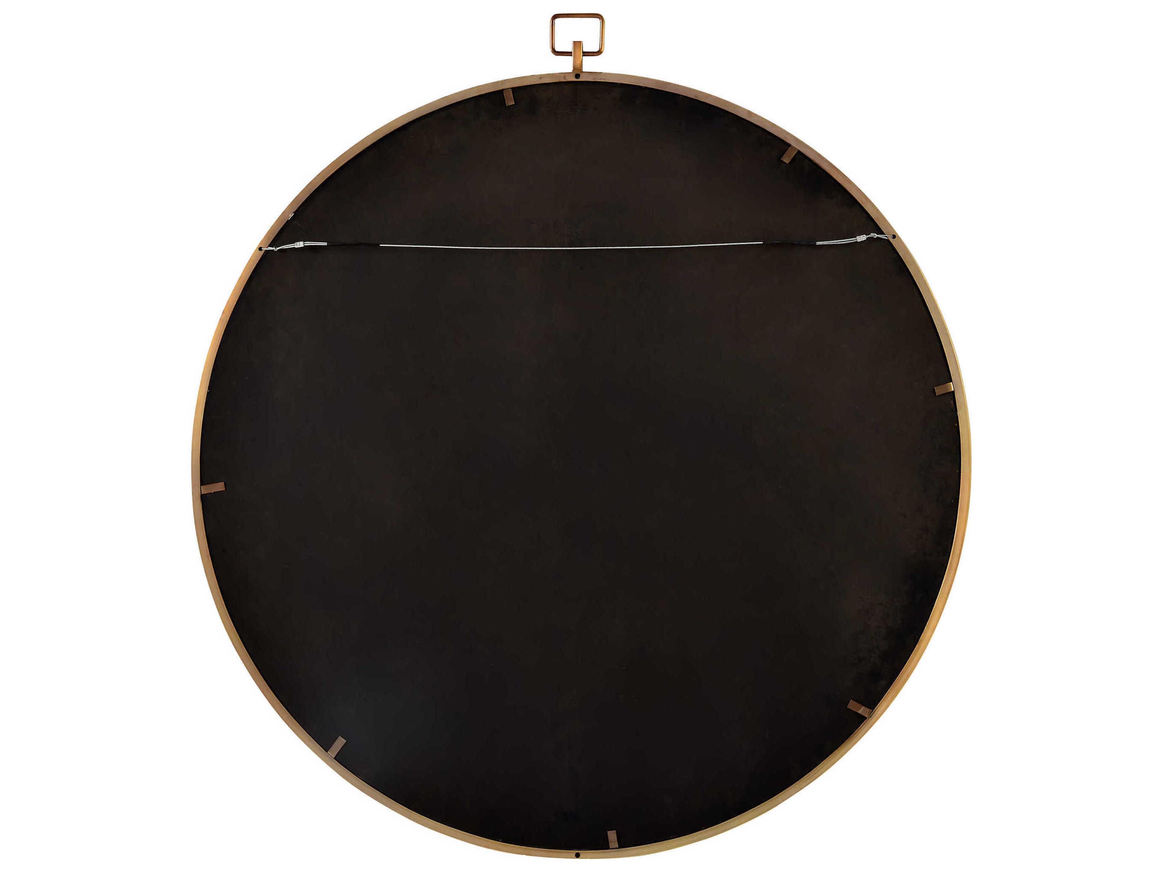 Renwil Azam Bronze Round Wall Mirror