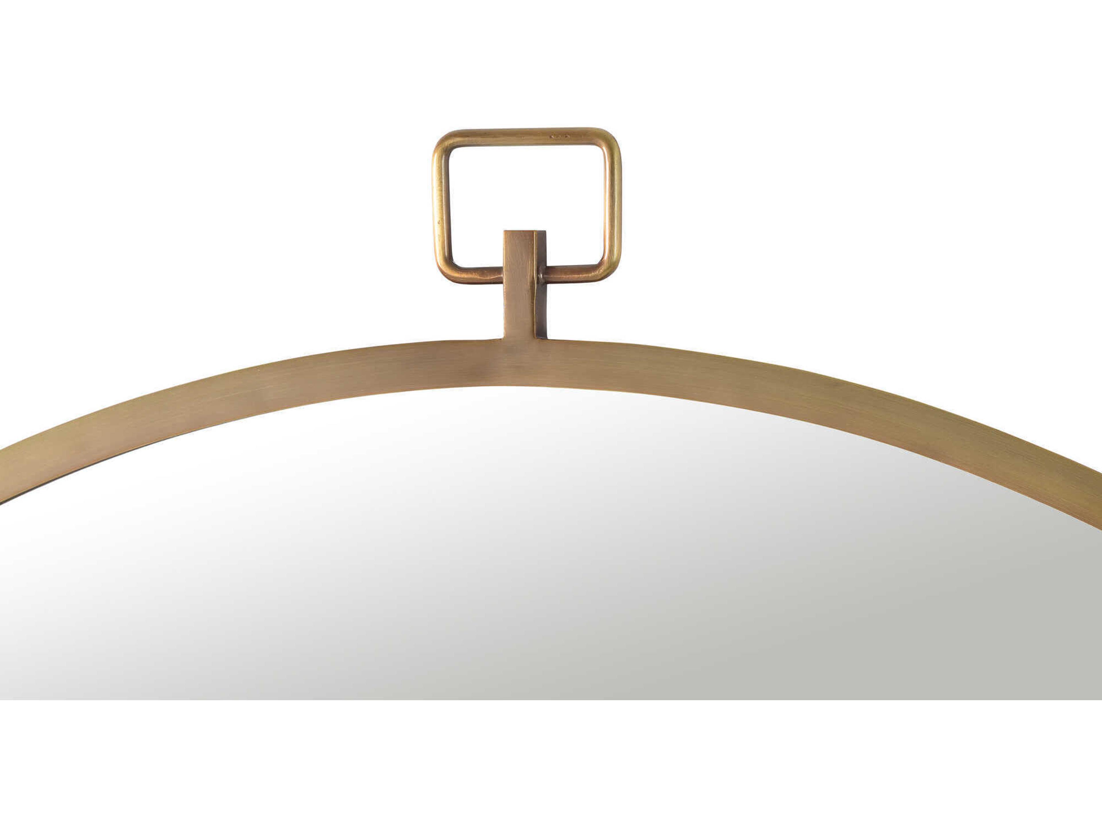 Renwil Azam Bronze Round Wall Mirror