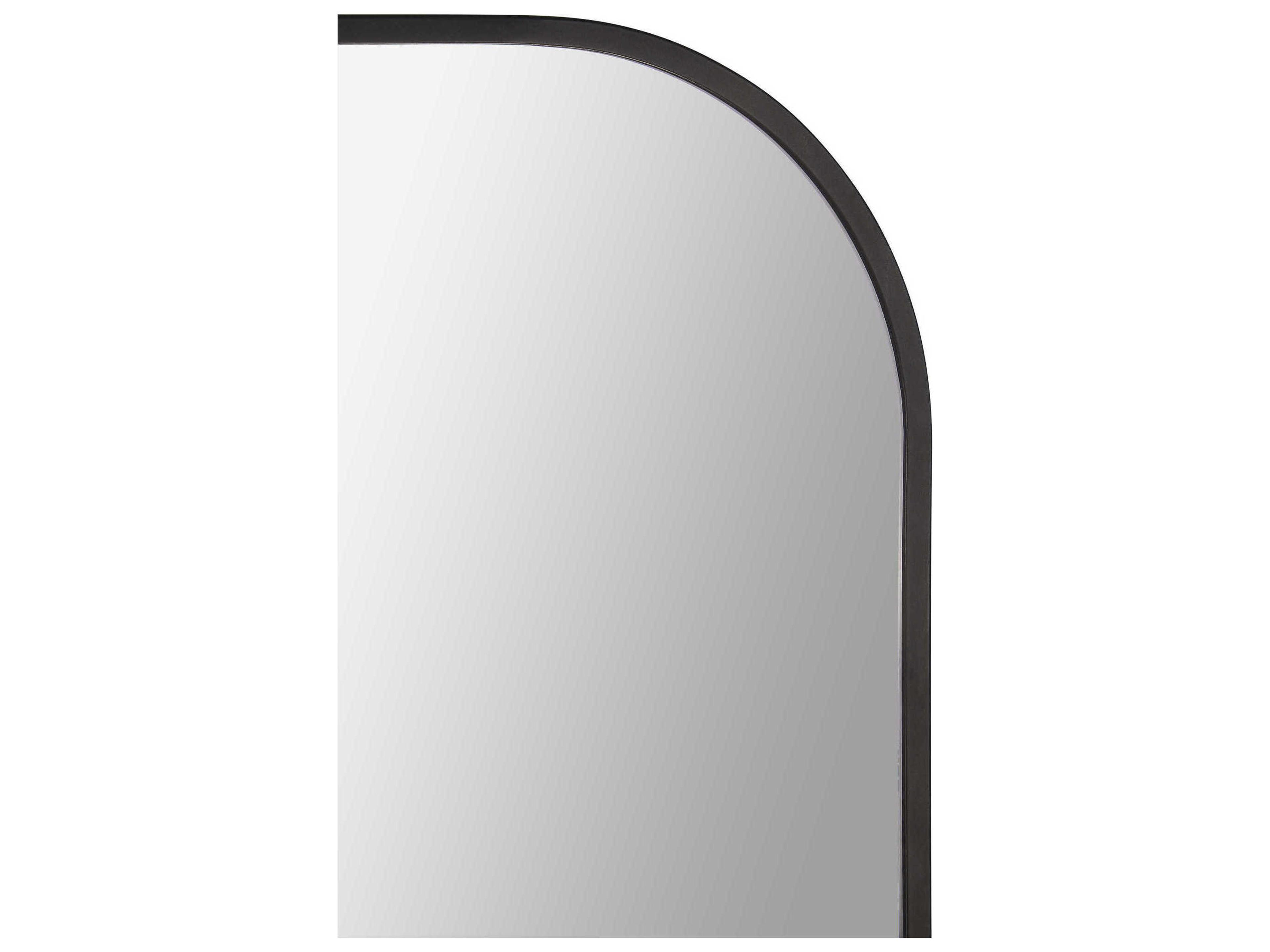 Renwil Luka Black Wall Mirror