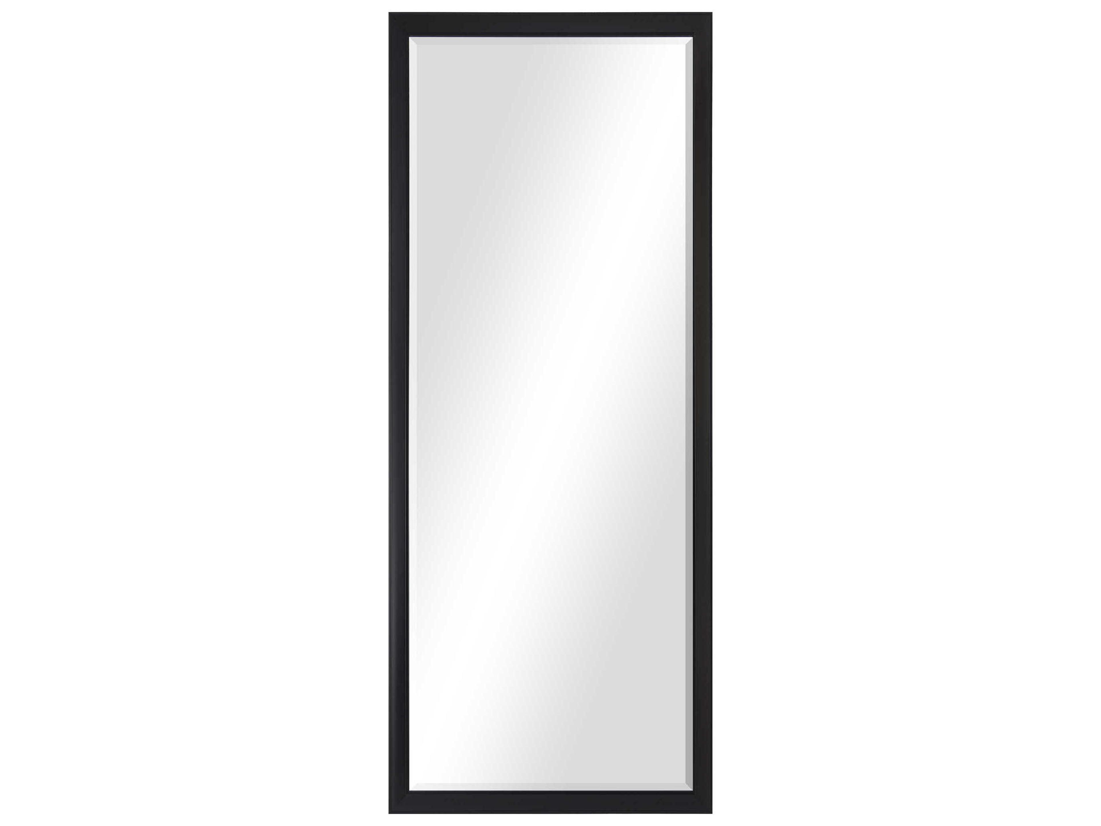 Delacorte Black Rectangular Wall Mirror