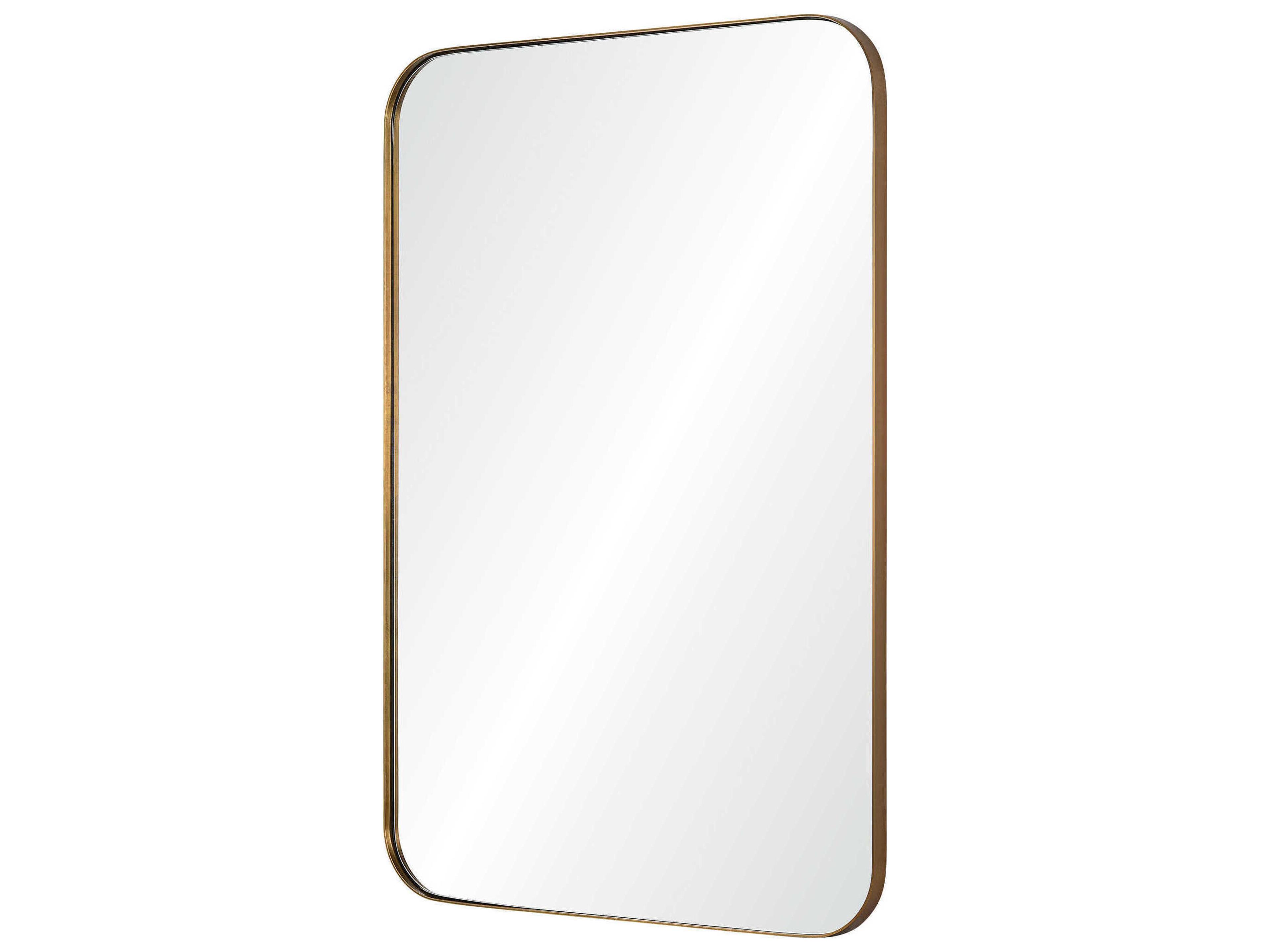 Renwil Edwin Bronze Rectangular Wall Mirror