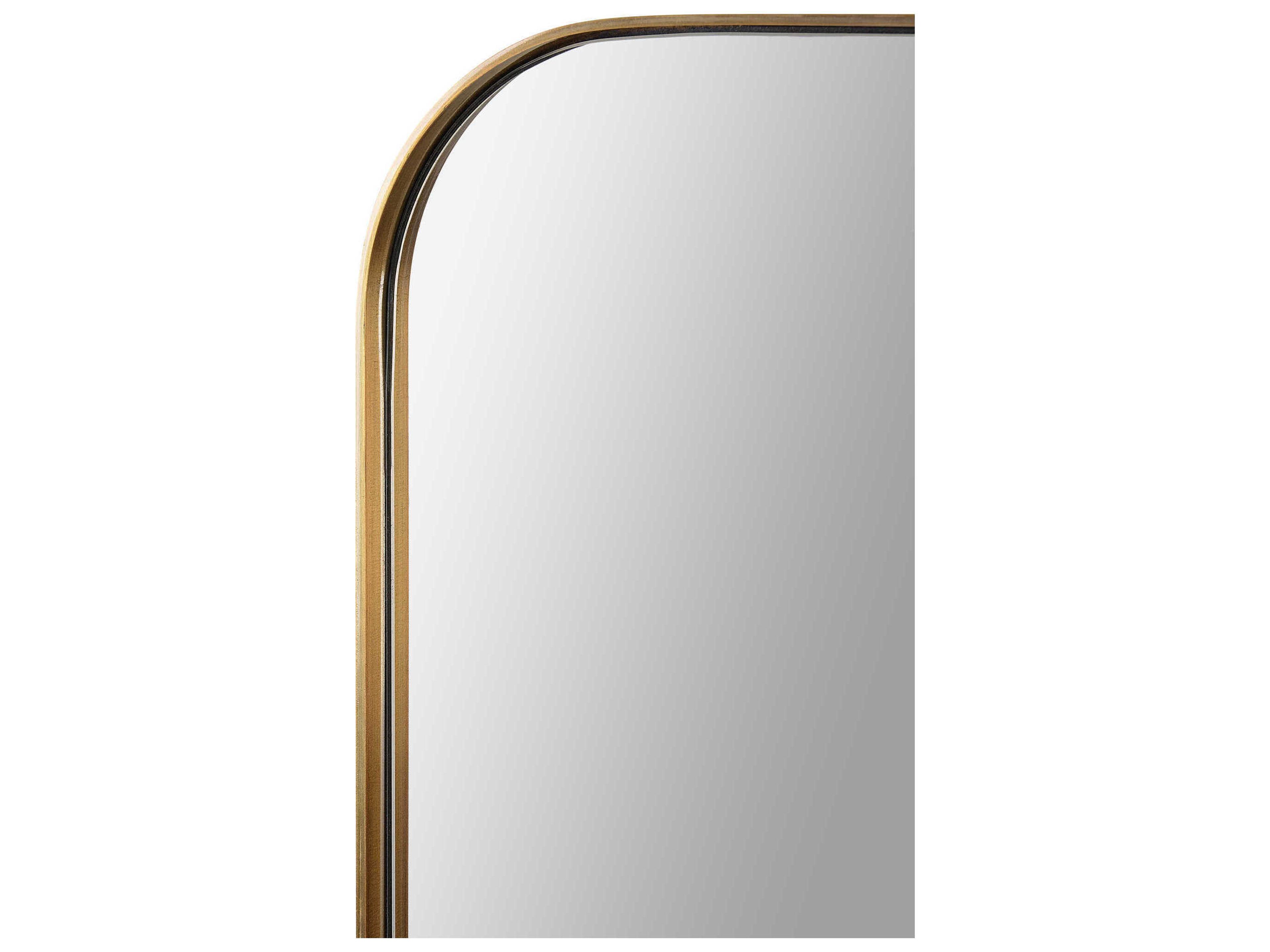 Renwil Edwin Bronze Rectangular Wall Mirror