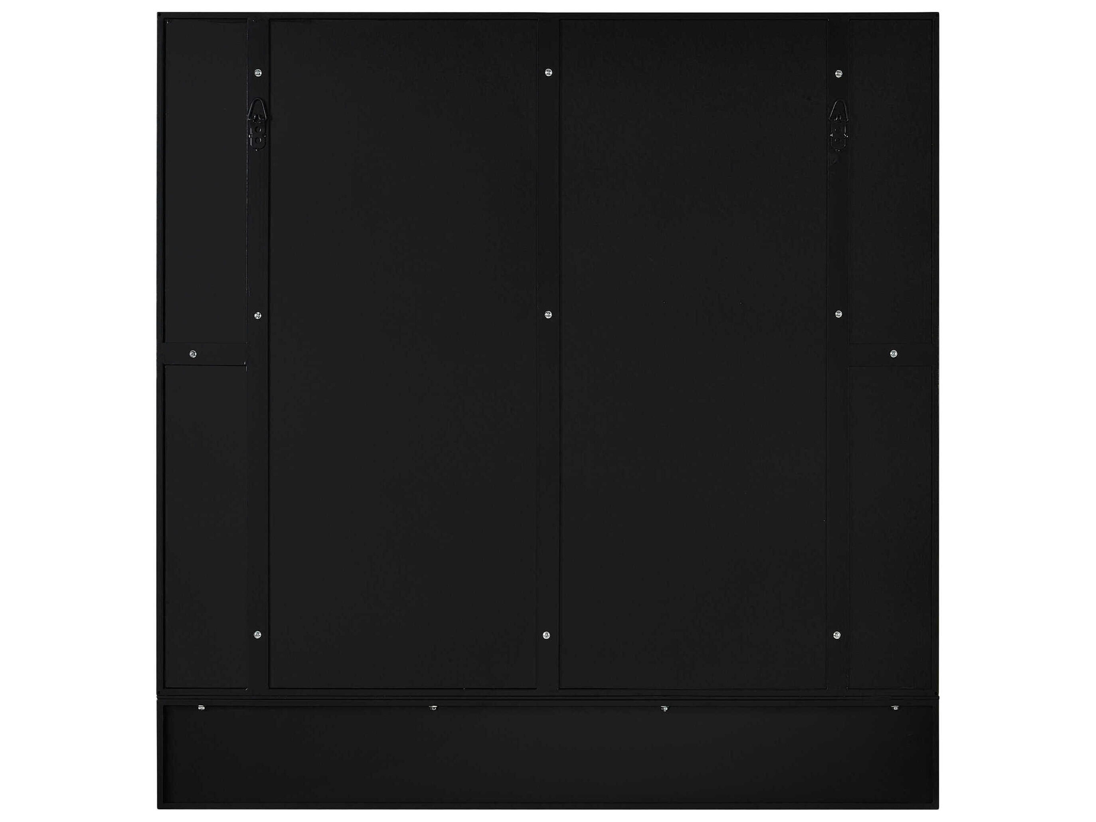 Renwil Otavi Black Square Wall Mirror