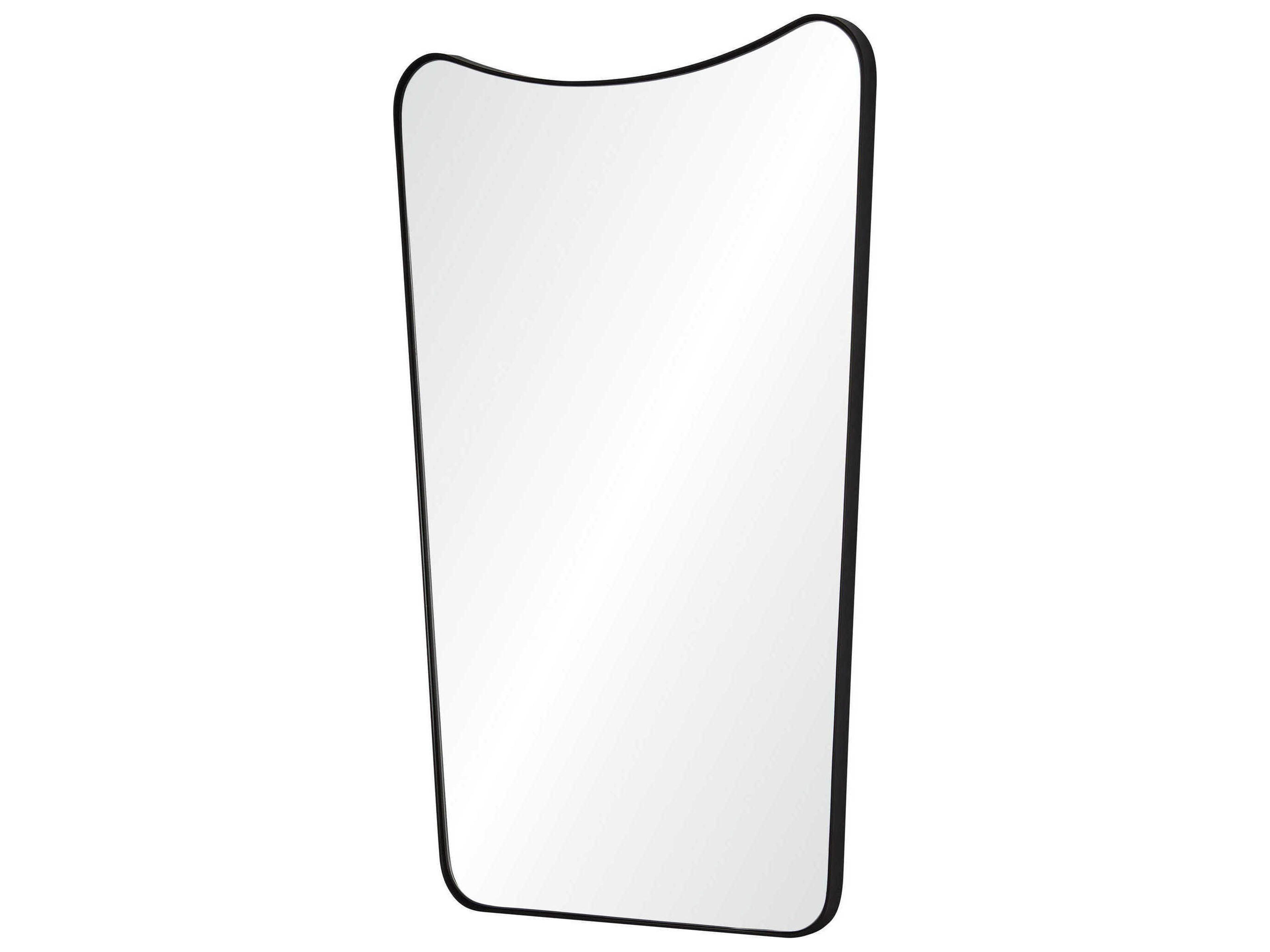 Renwil Nashua Matte Black Wall Mirror