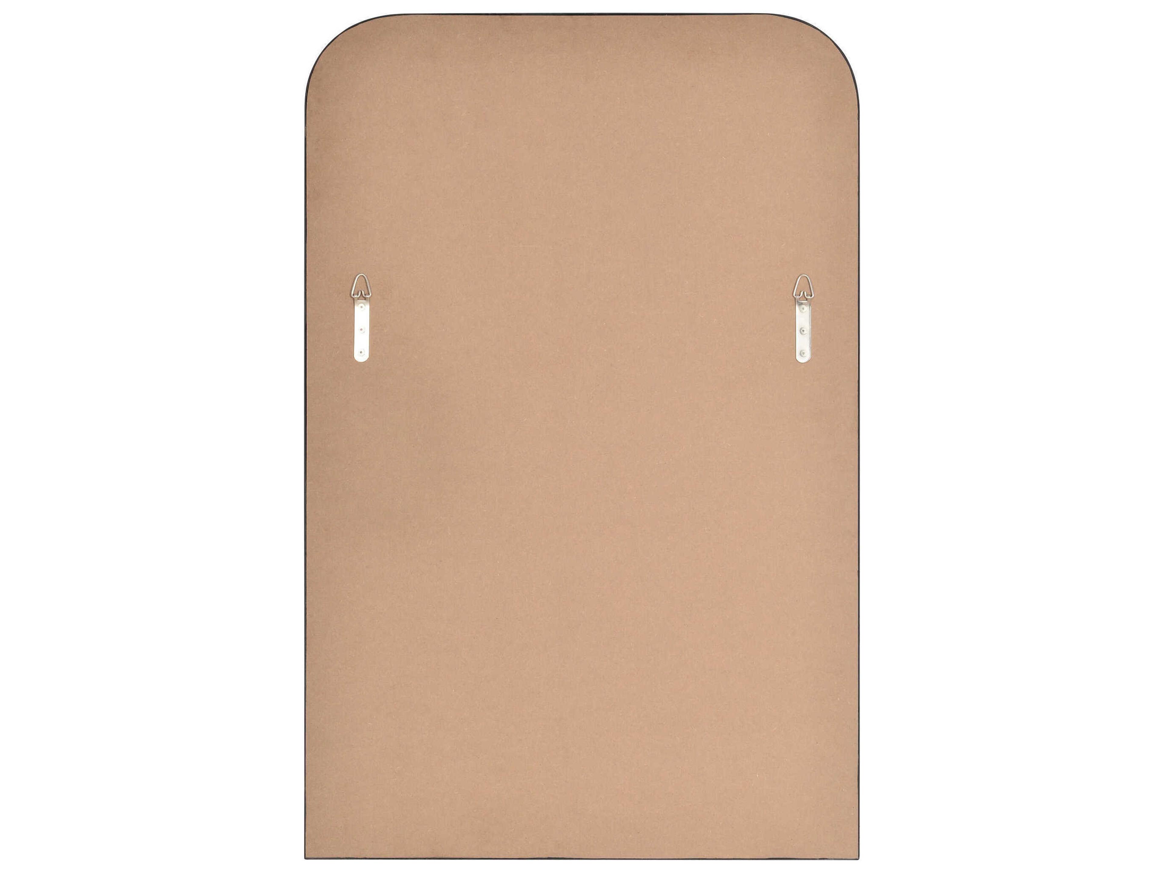 Renwil Jackline Matte Black Rectangular Wall Mirror