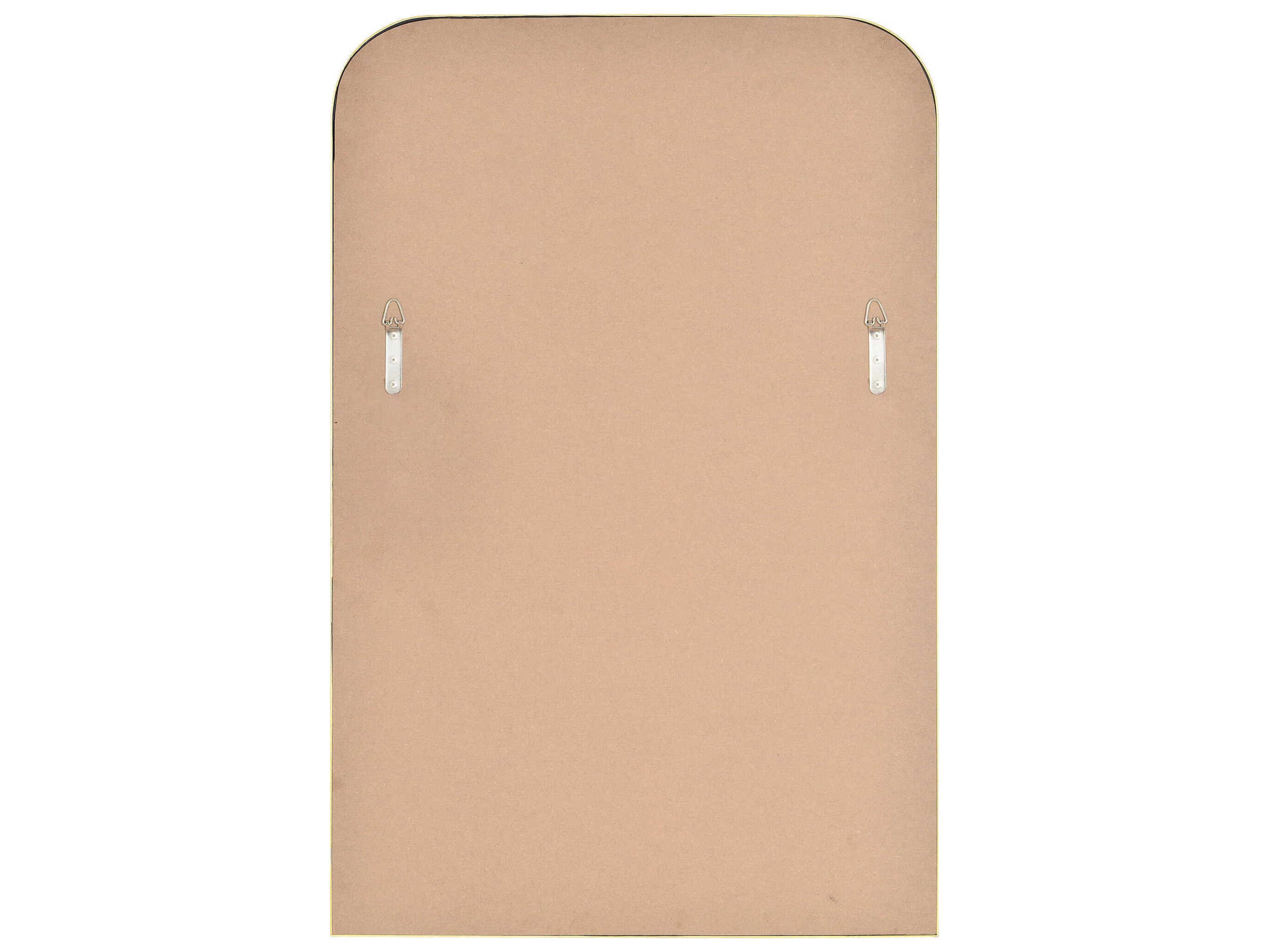 Renwil Merrimack Gold Rectangular Wall Mirror