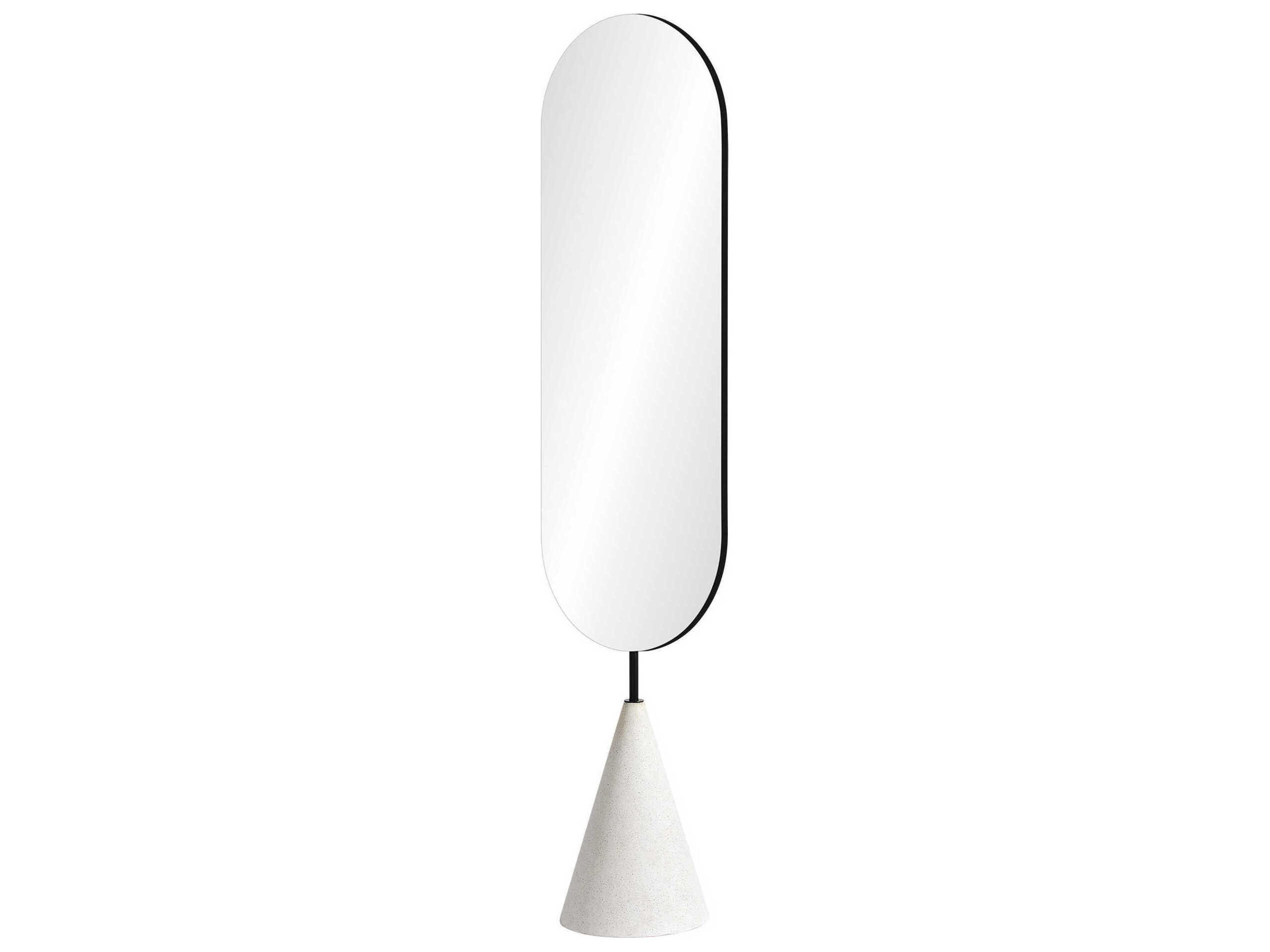 Renwil Vawn Oval Floor Mirror