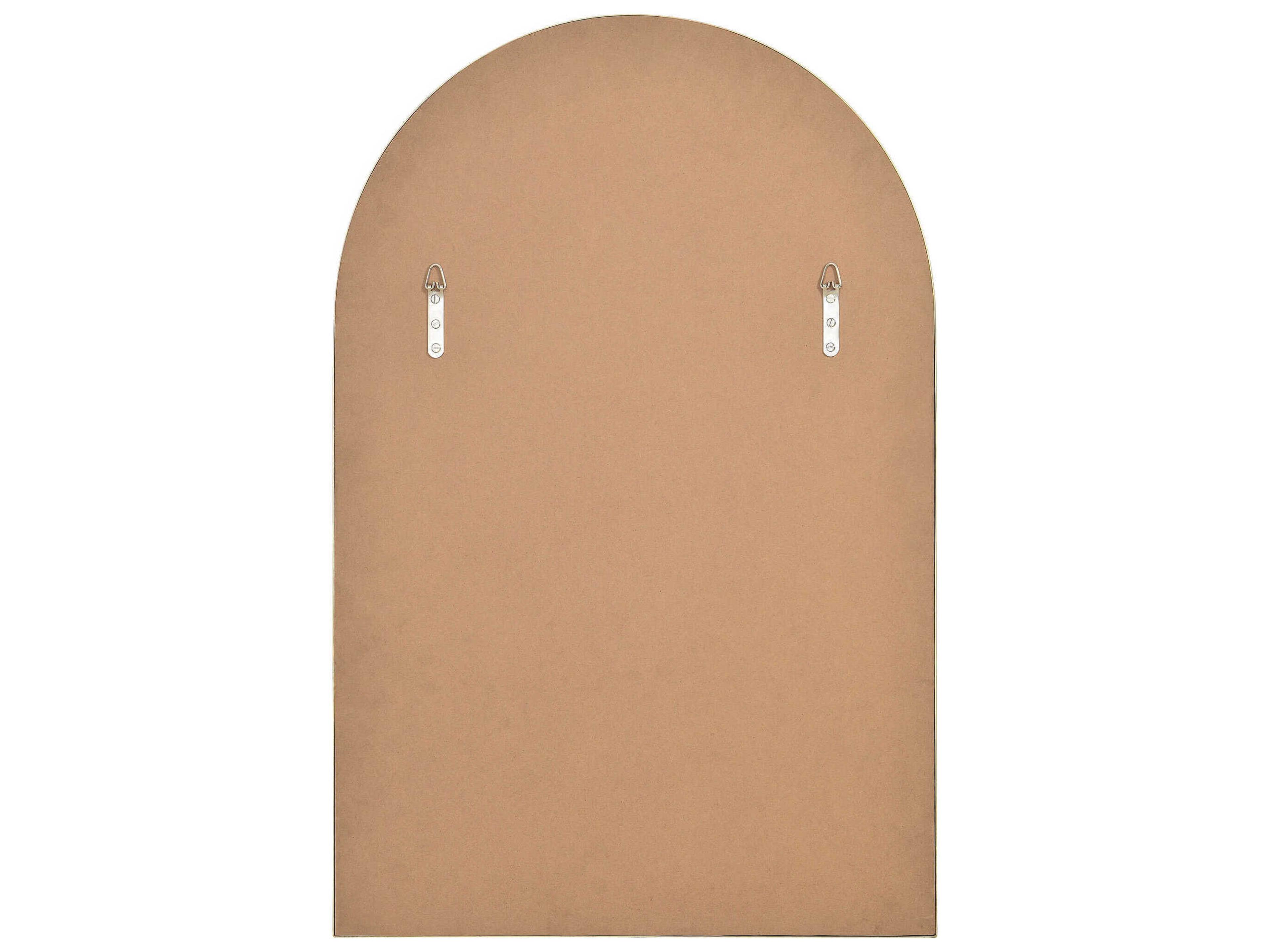 Renwil Durness Satin Brass Arch Wall Mirror