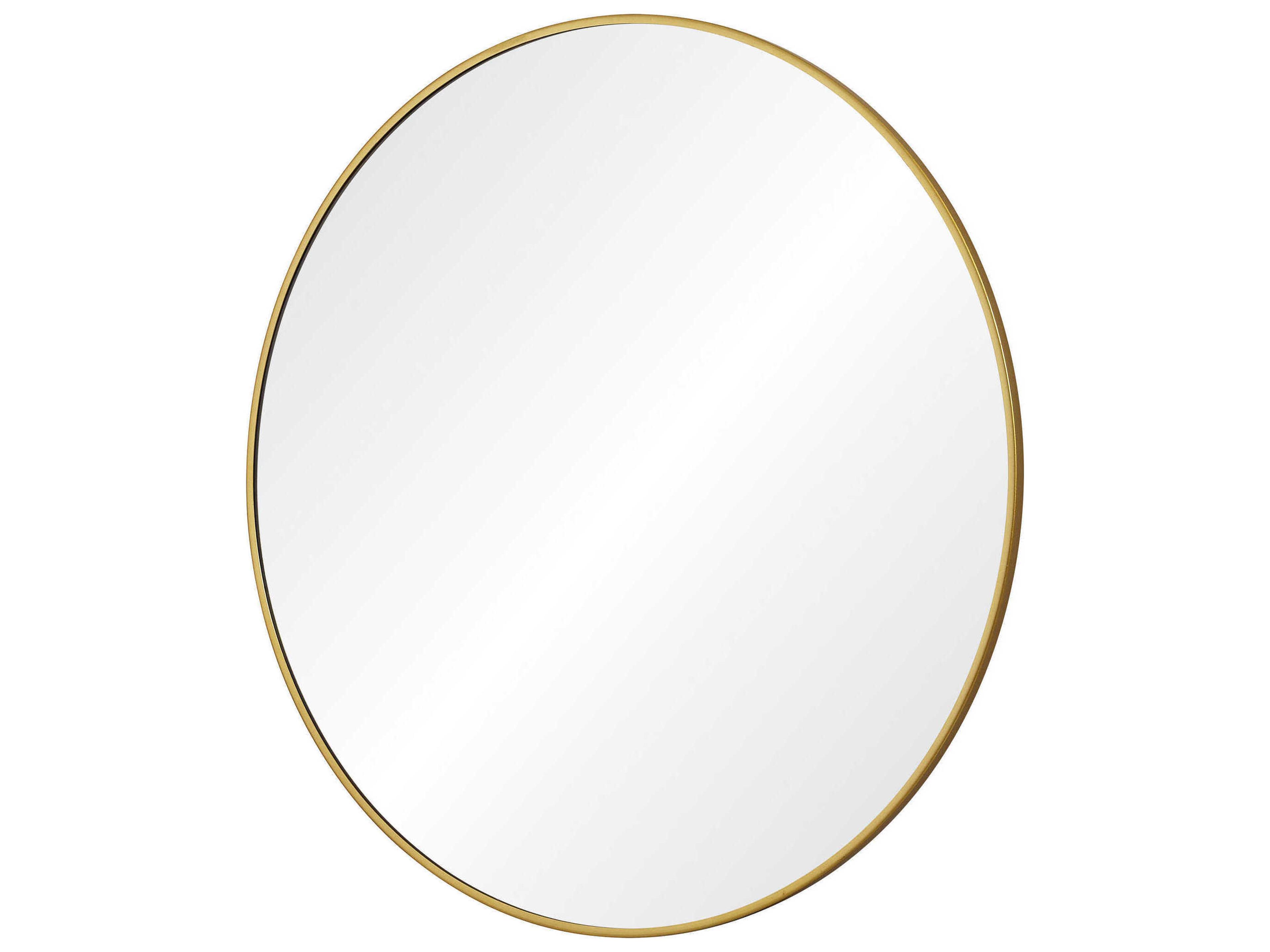 Renwil Alegre Gold Round Wall Mirror