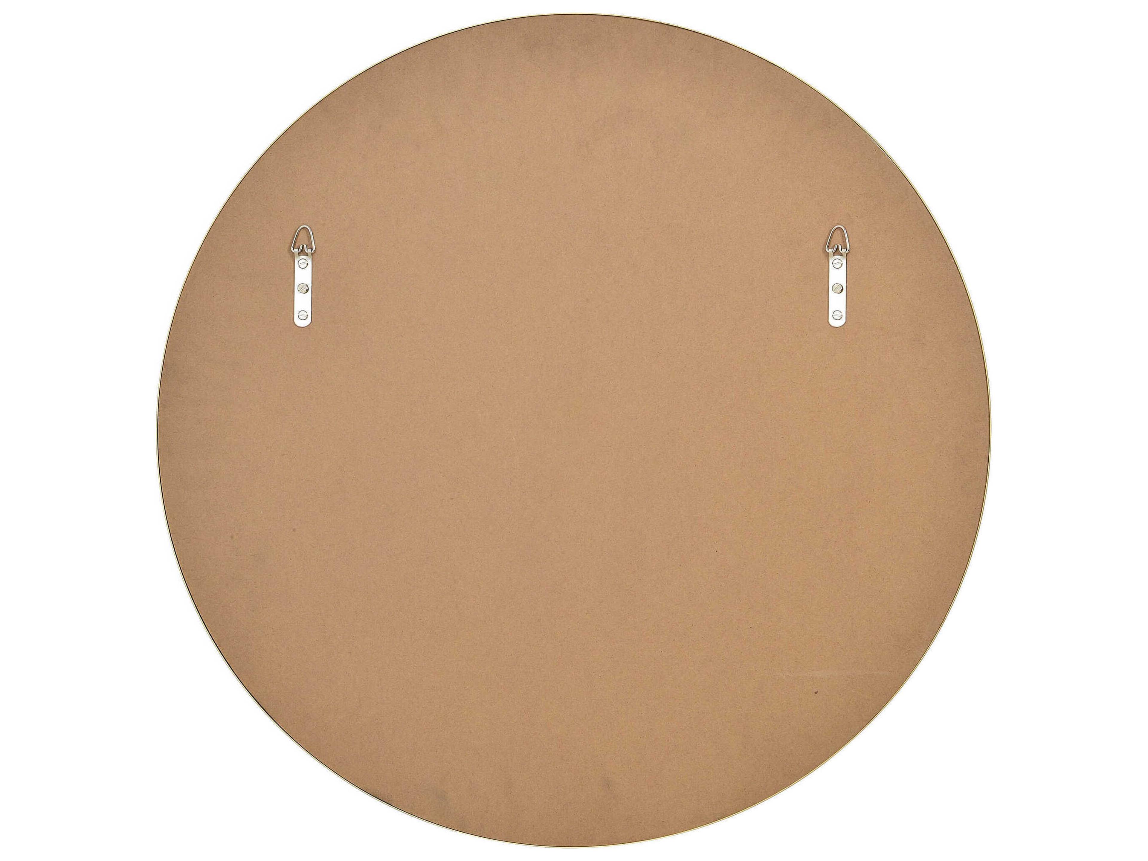 Renwil Alegre Gold Round Wall Mirror