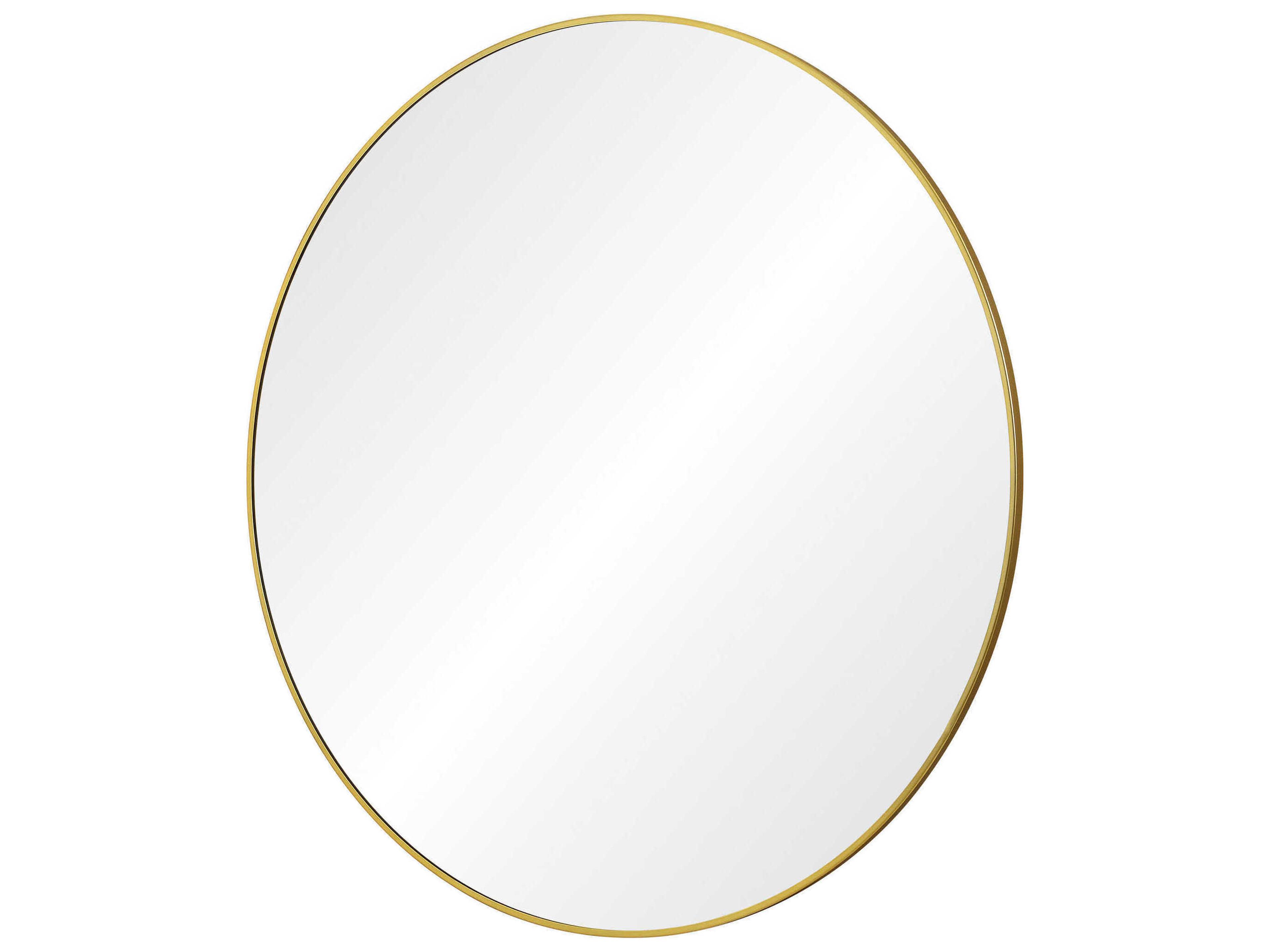 Renwil Fragoso Gold Round Wall Mirror