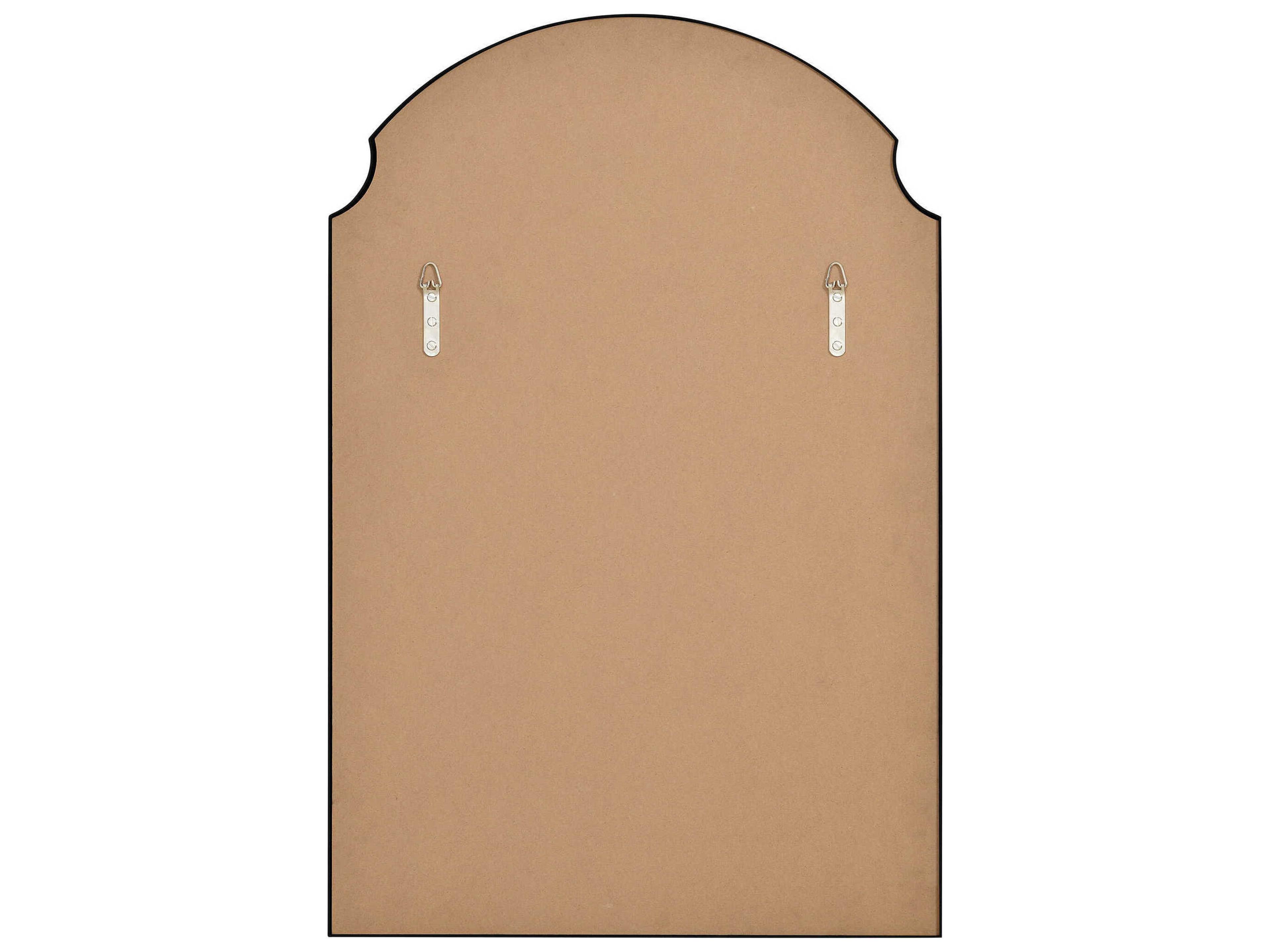 Renwil Asmara Matte Black Wall Mirror