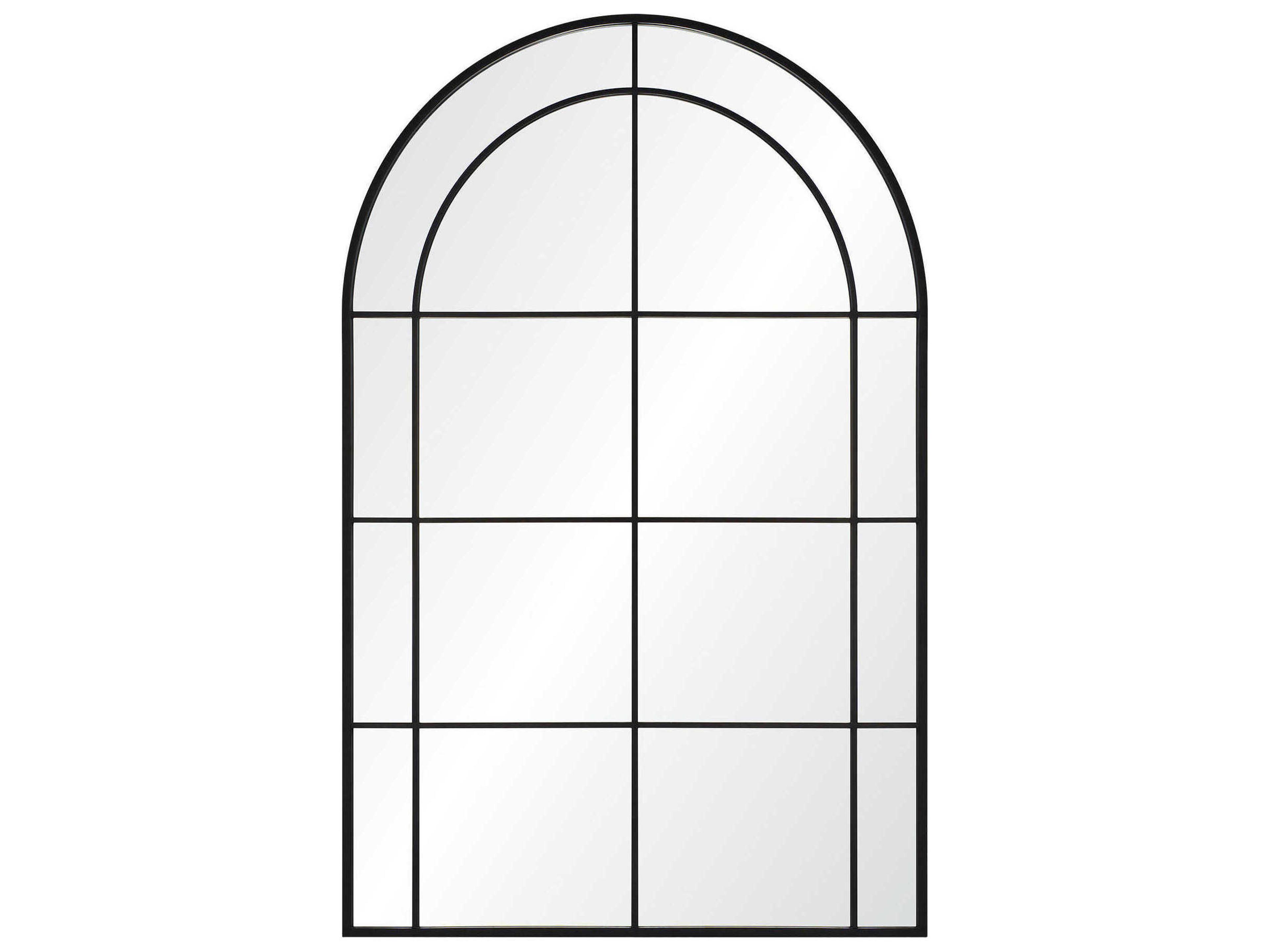 Atkinson Matte Black Wall Mirror