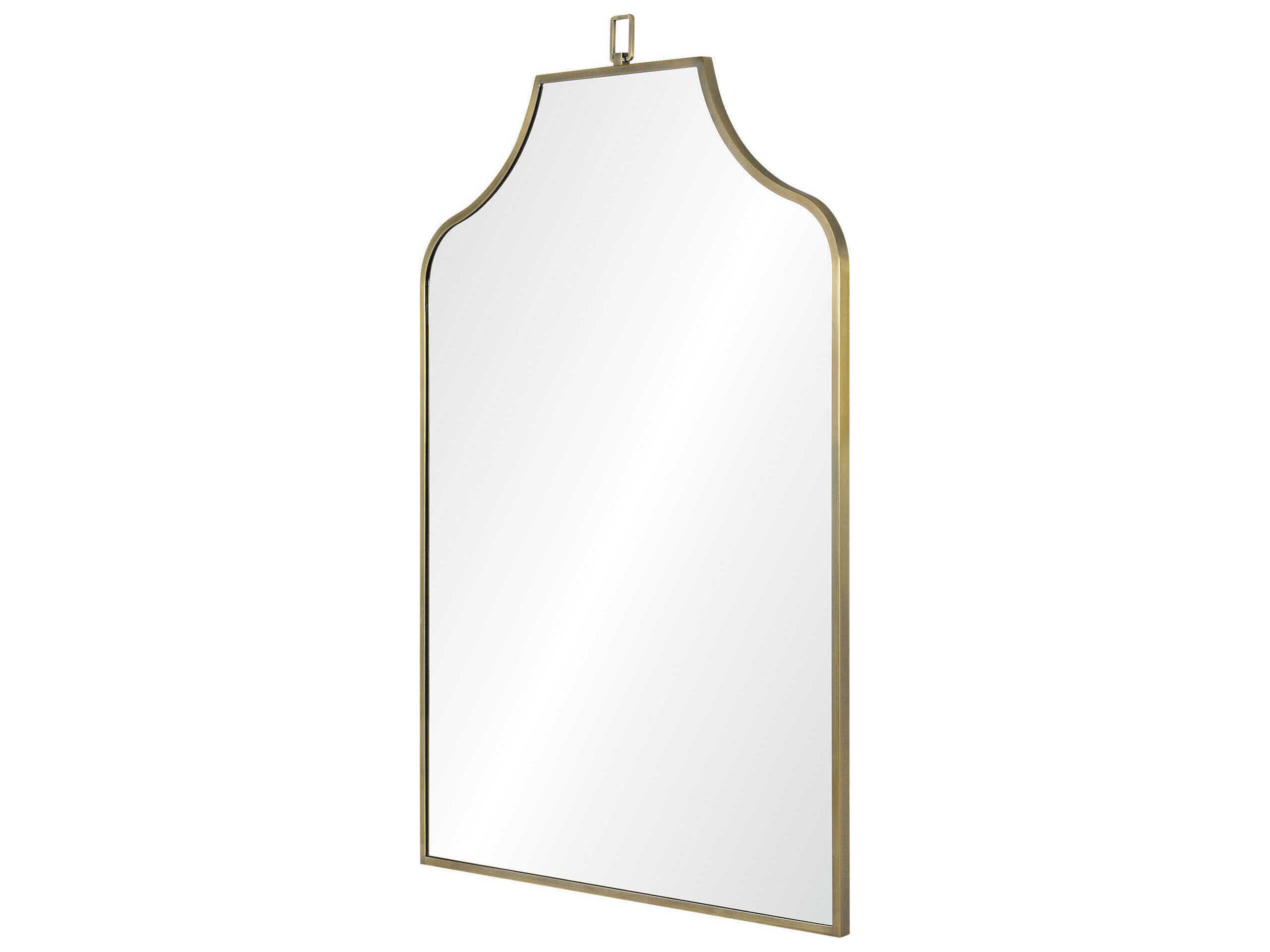 Renwil Calliope Antique Brushed Brass Wall Mirror