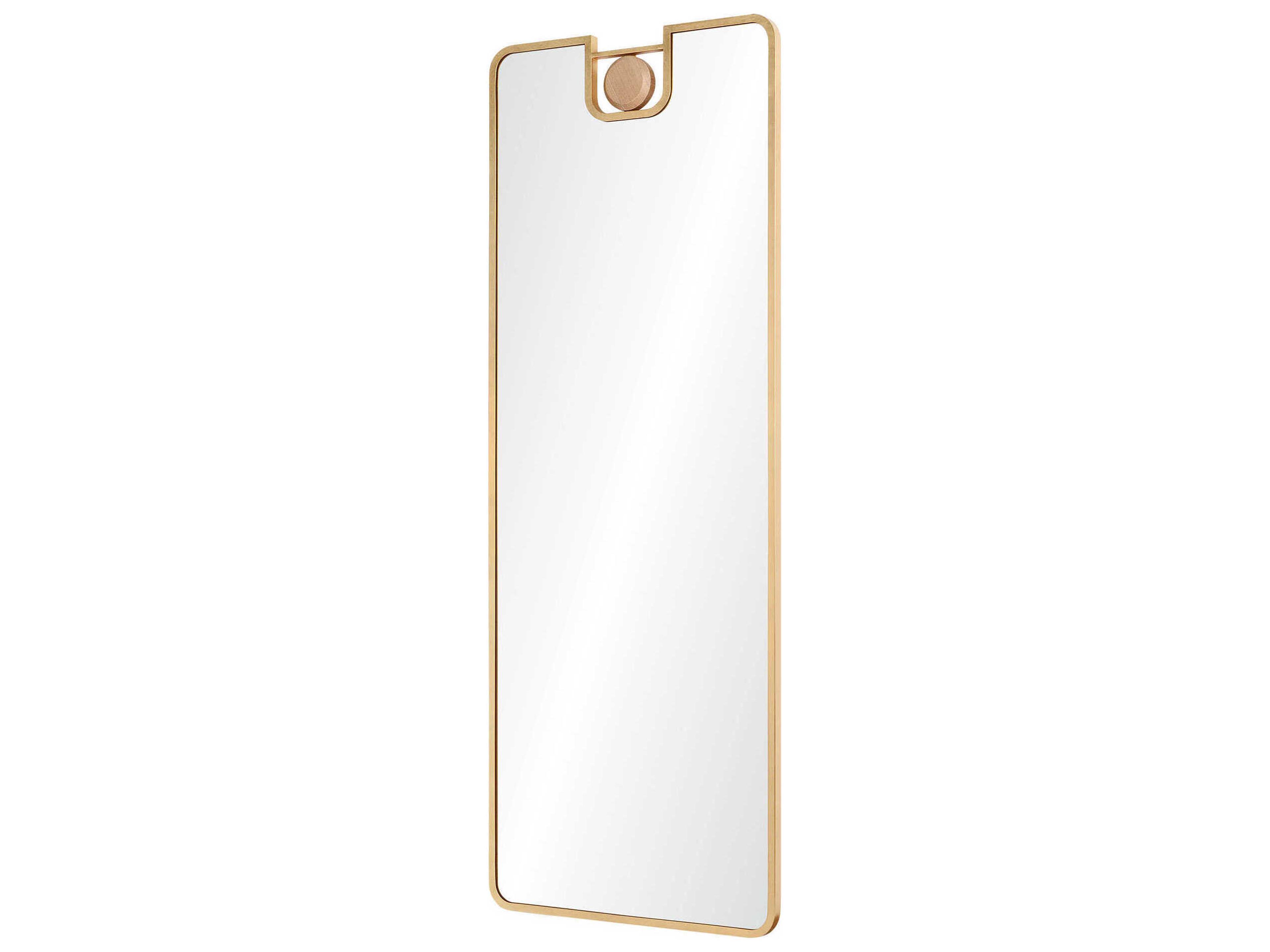 Renwil Kepler Gold Leaf Rectangular Wall Mirror