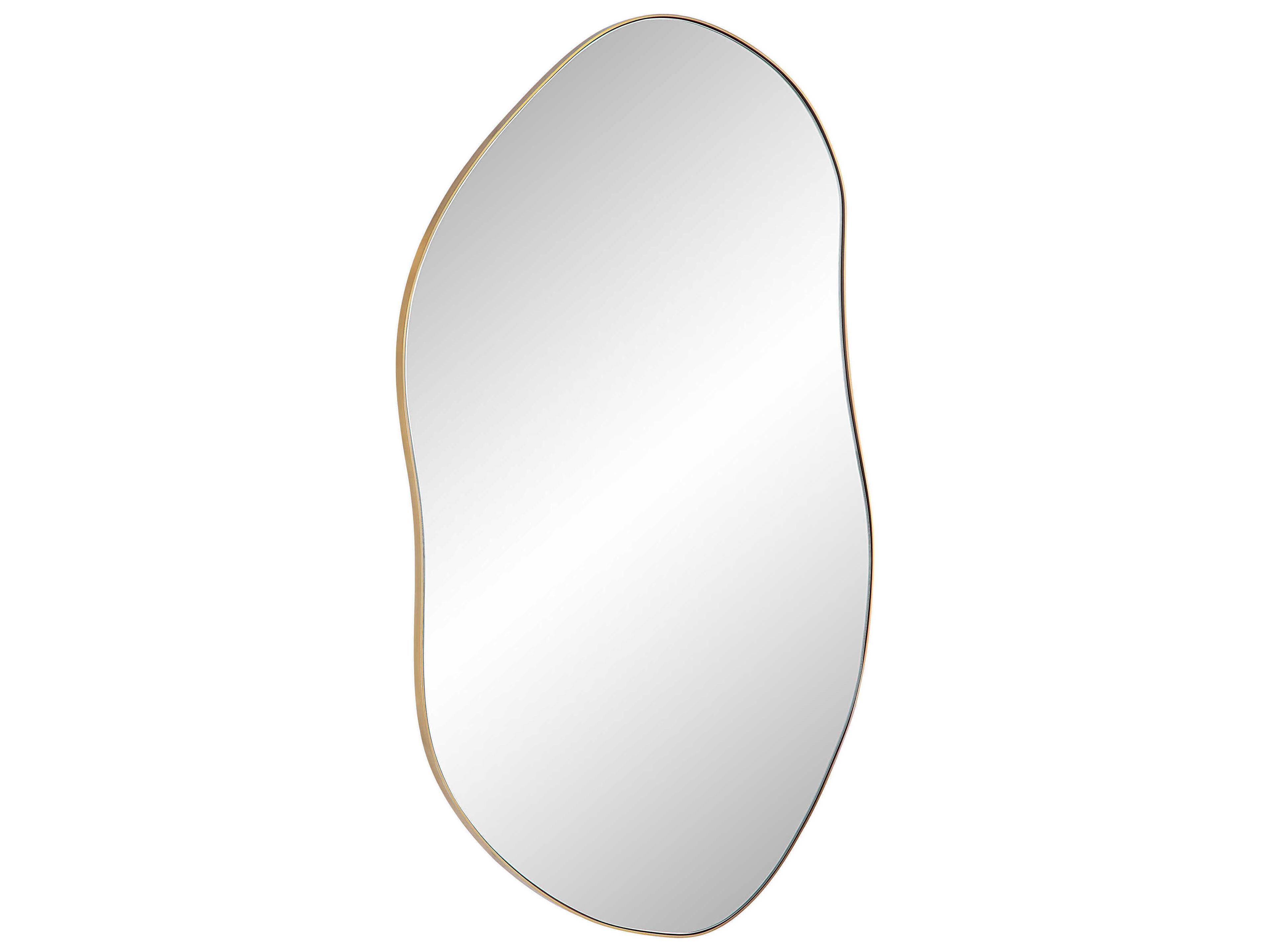 Renwil Noria Burnished Brass Wall Mirror