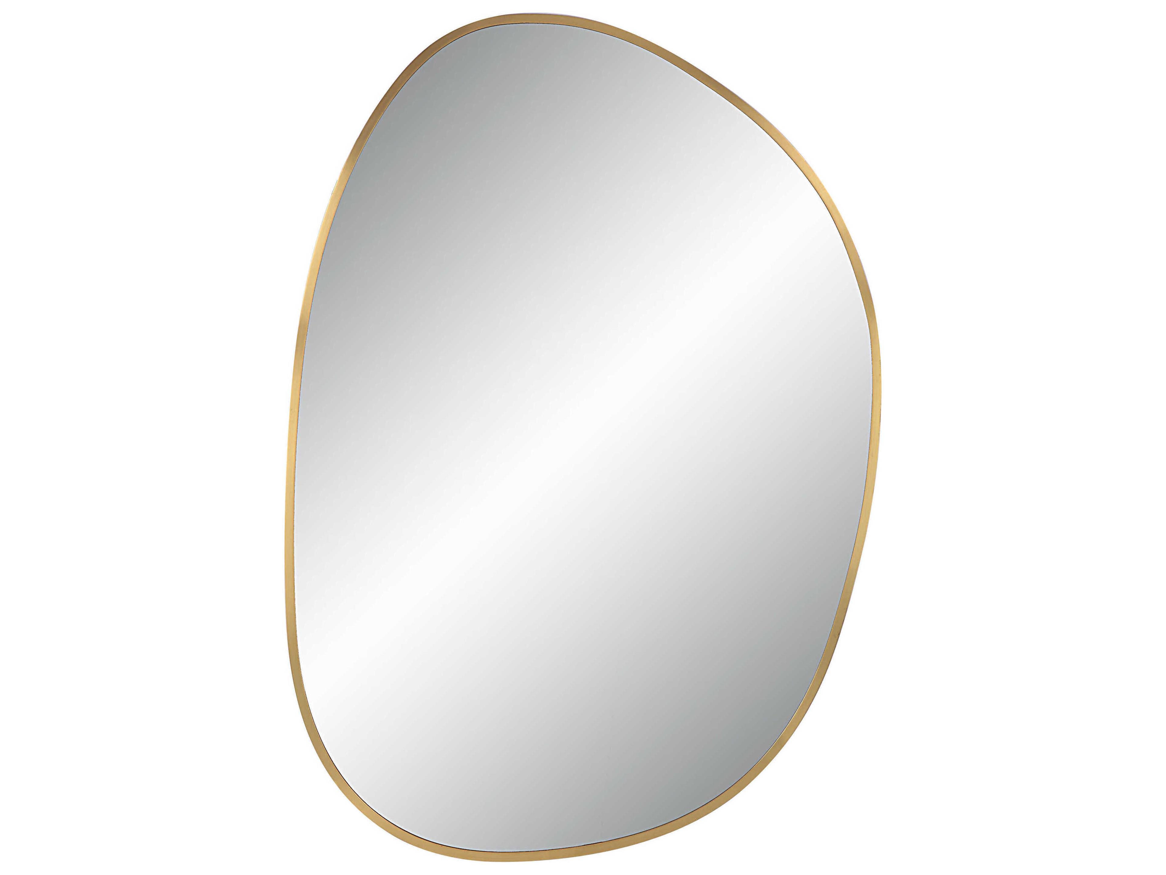 Camona Satin Brass Wall Mirror