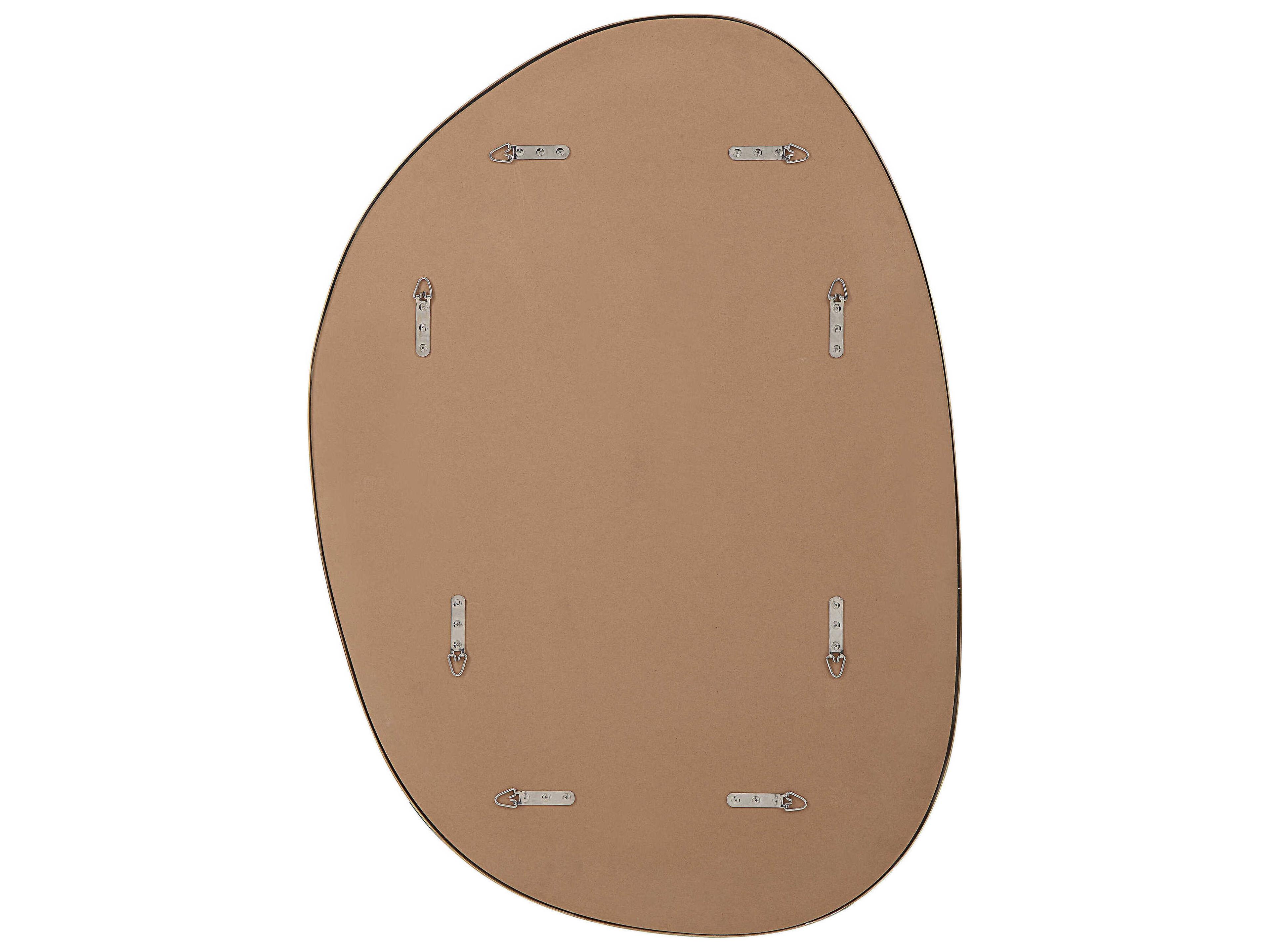 Renwil Camona Satin Brass Wall Mirror