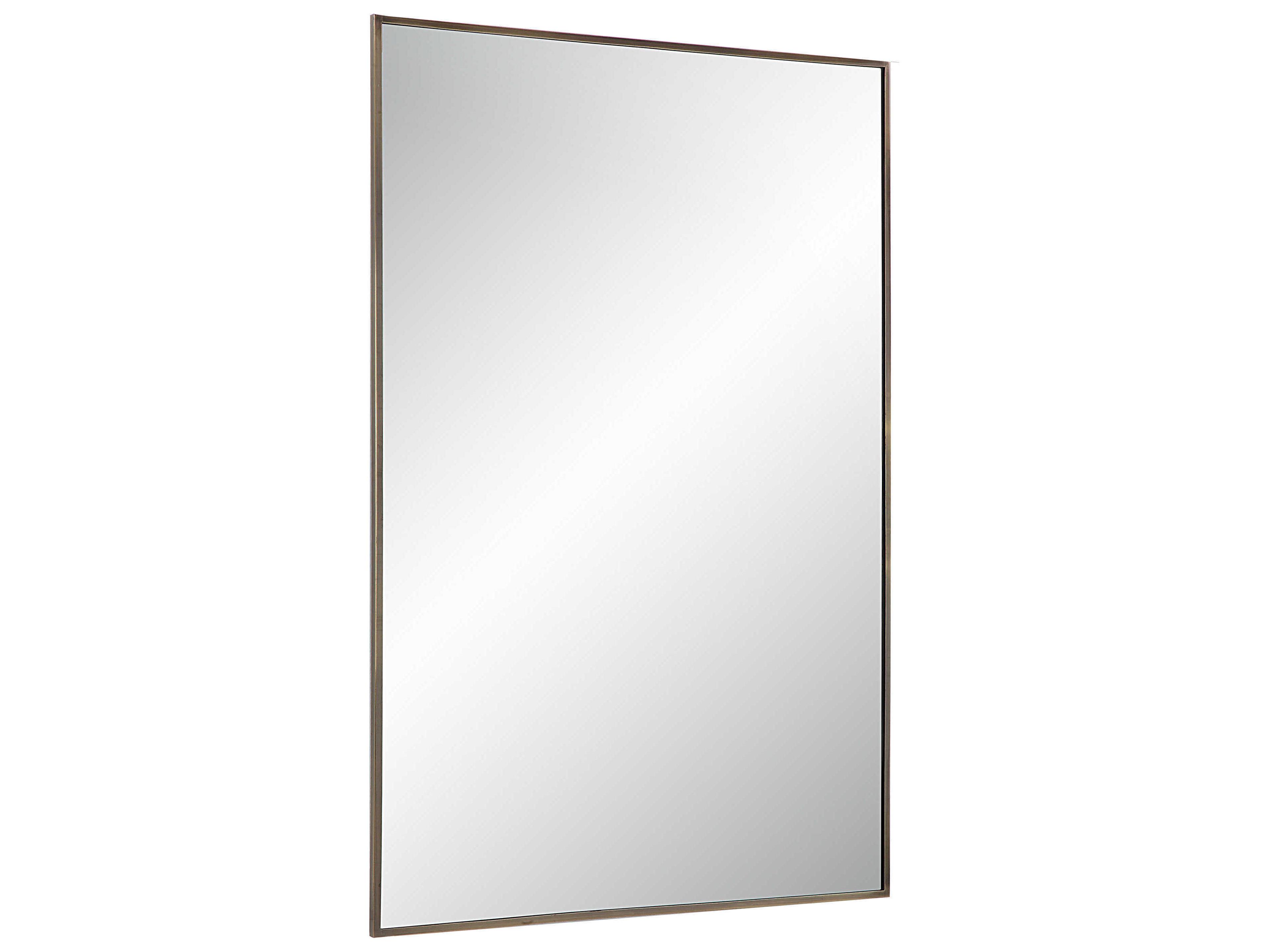 Renwil Cider Brushed Bronze Rectangular Wall Mirror