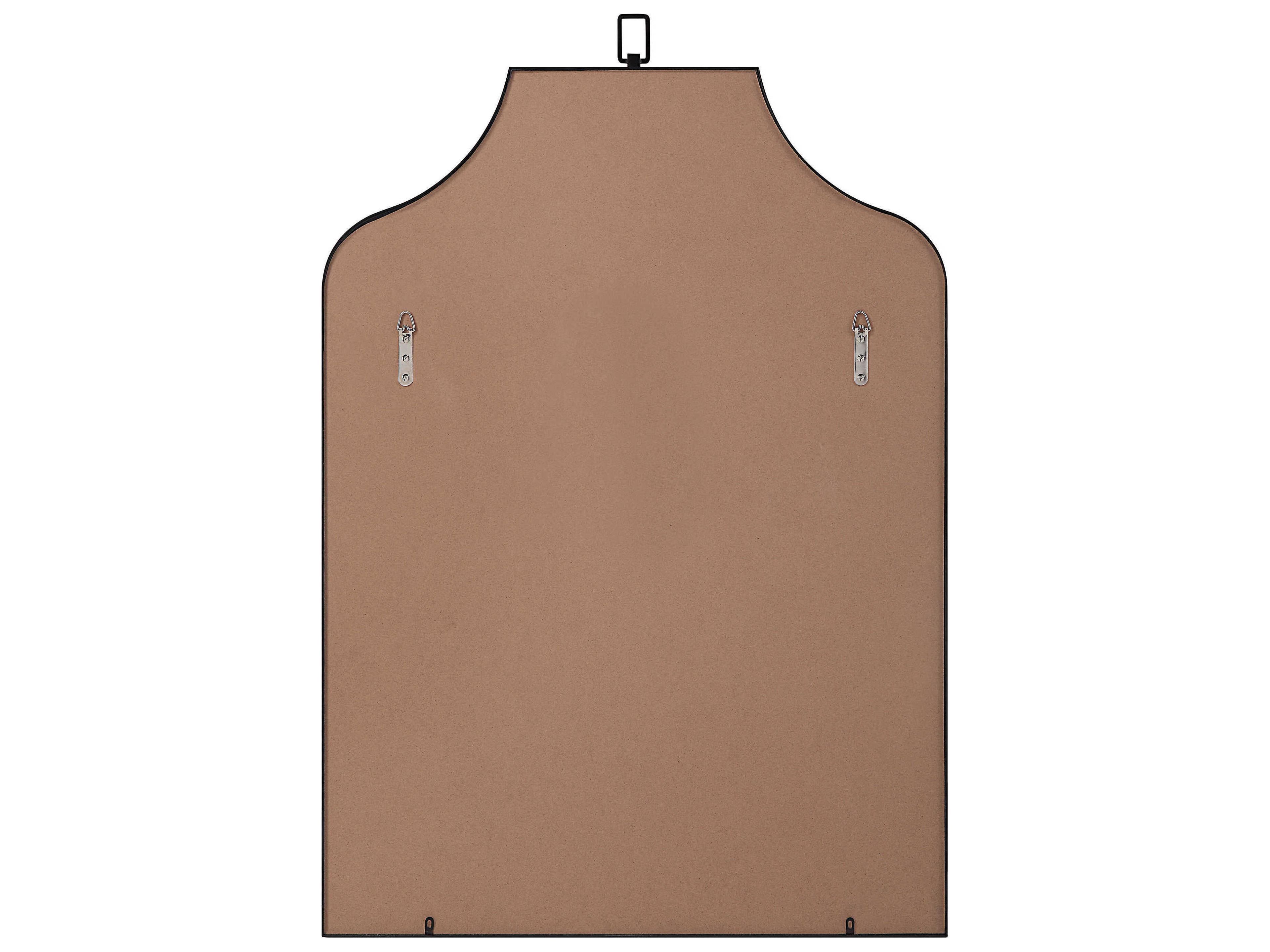 Renwil Breda Matte Black Wall Mirror