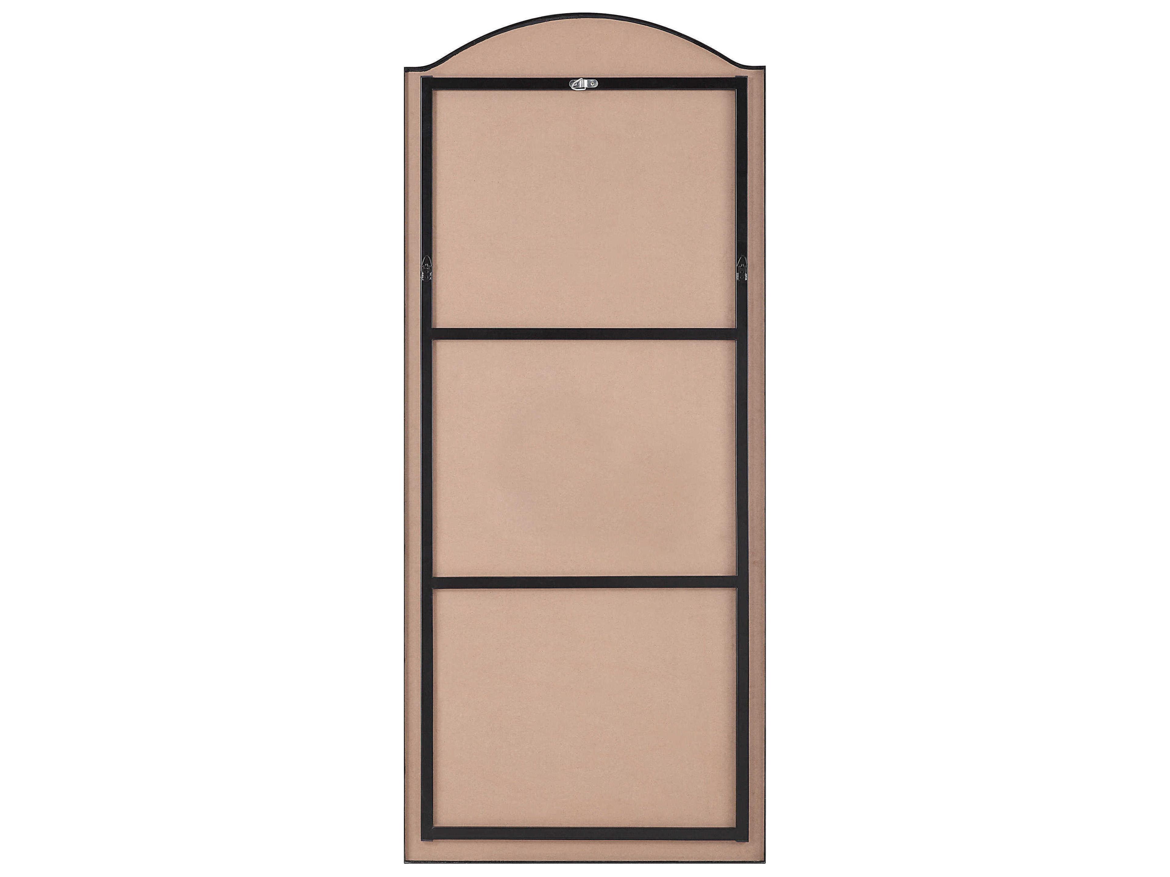 Renwil Balina Matte Black Wall Mirror