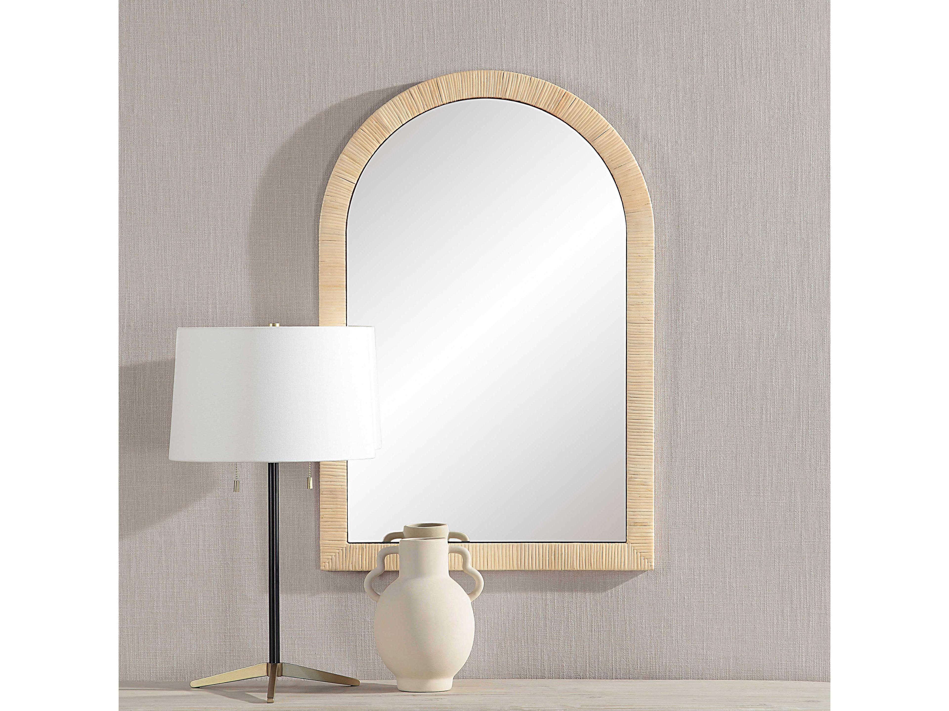 Renwil Tally Natural Wall Mirror