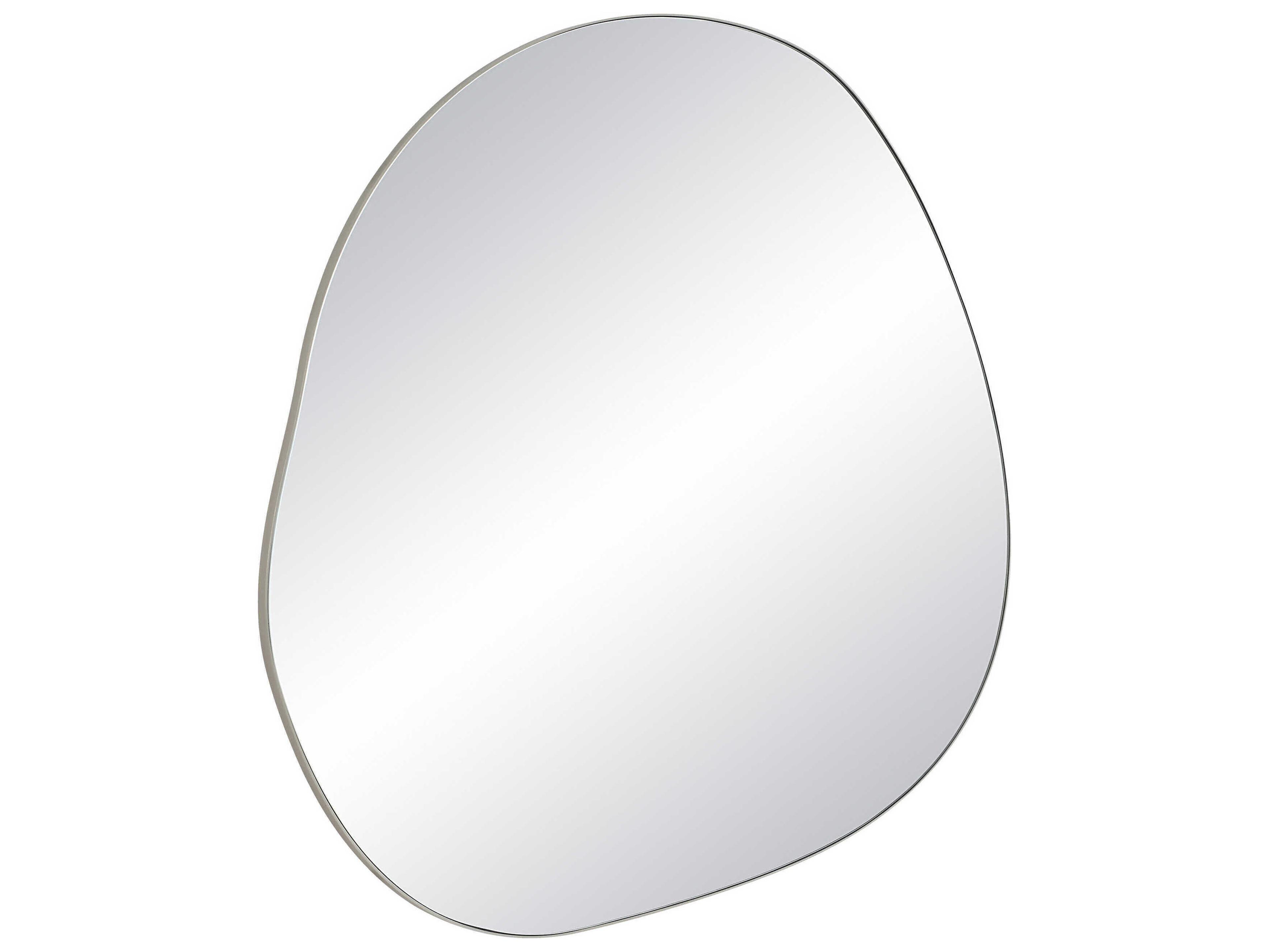 Renwil Donna Brushed Matte Satin Nickel Wall Mirror