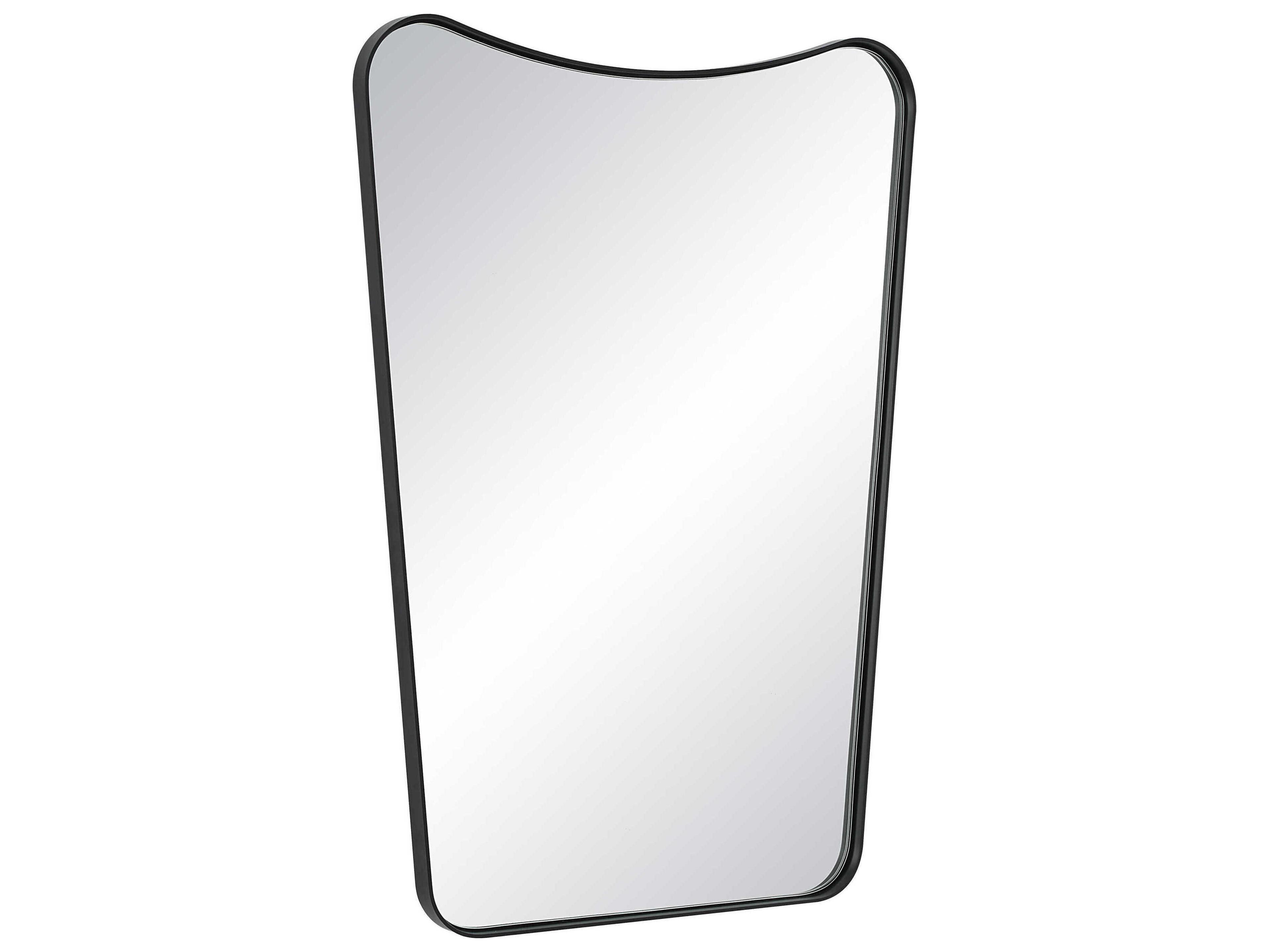 Renwil Kateri Matte Black Wall Mirror