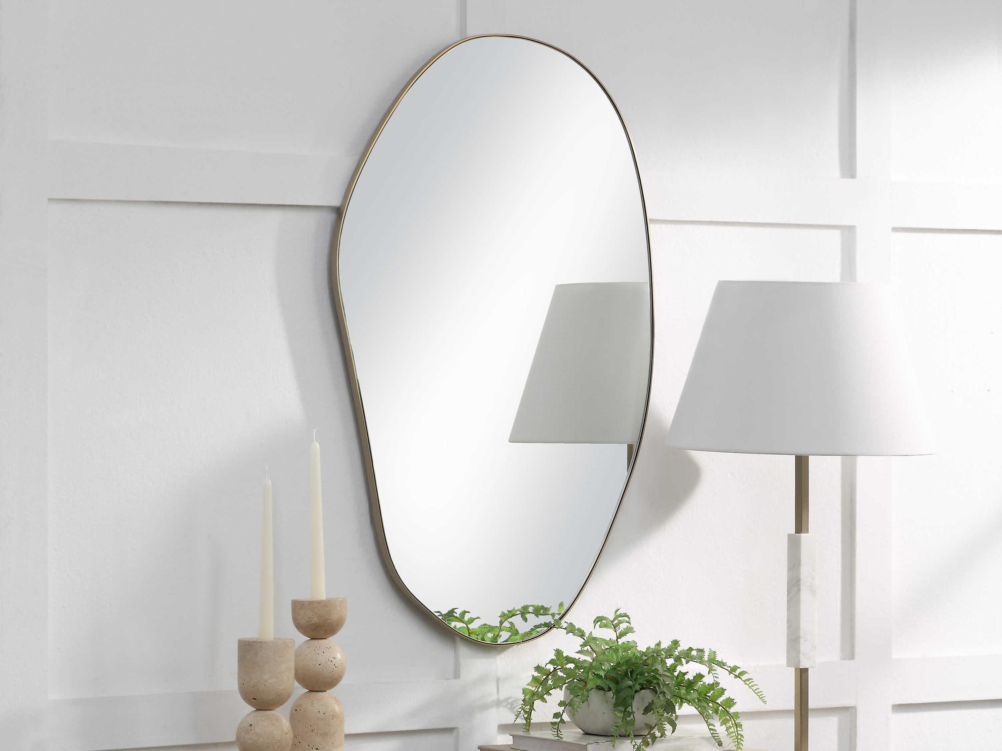 Renwil Gatella Champagne Wall Mirror