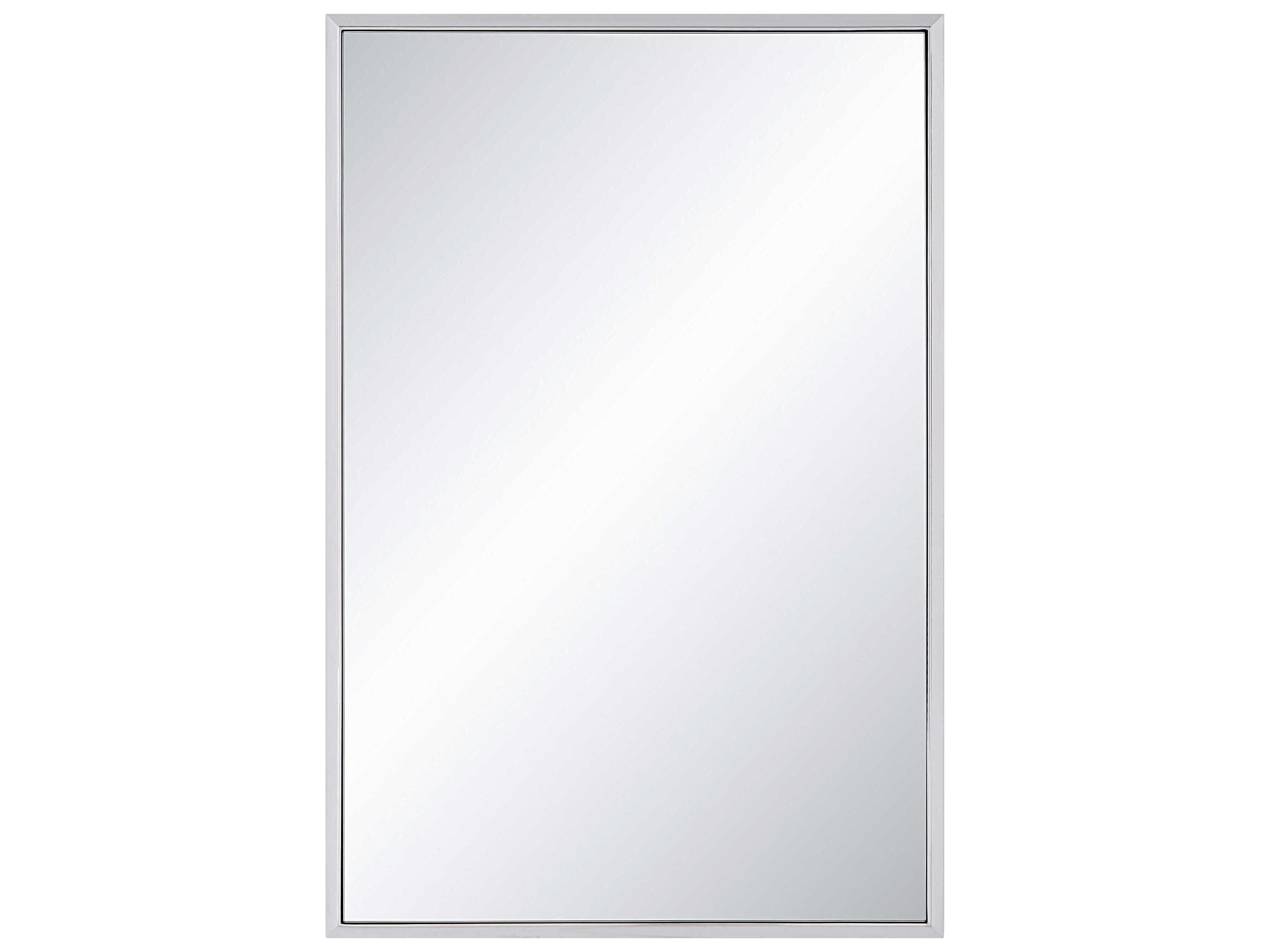 Dapia Nickel Rectangular Wall Mirror