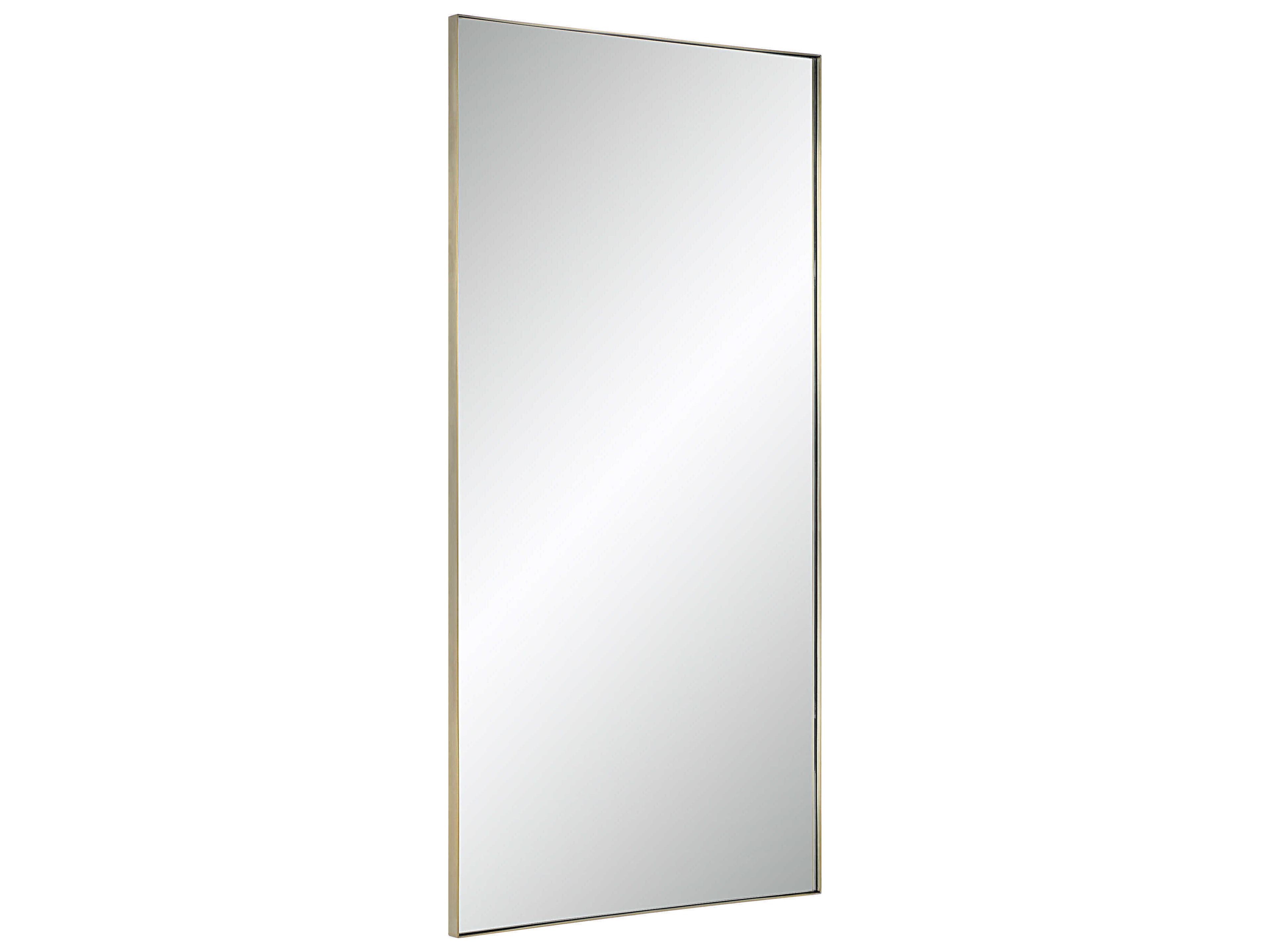 Renwil Orrin Champagne Rectangular Wall Mirror