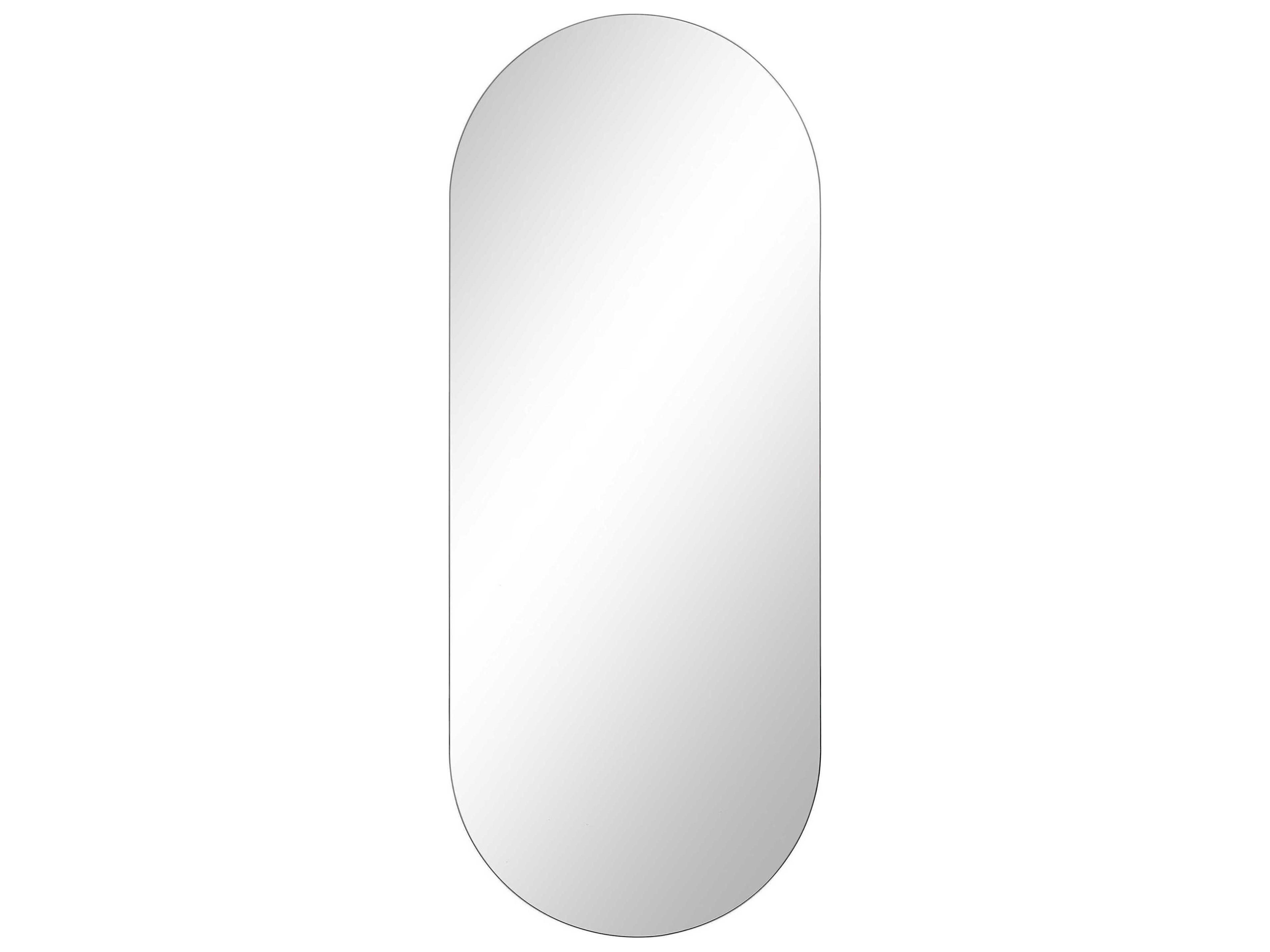 Kastelli Grey Oval Wall Mirror