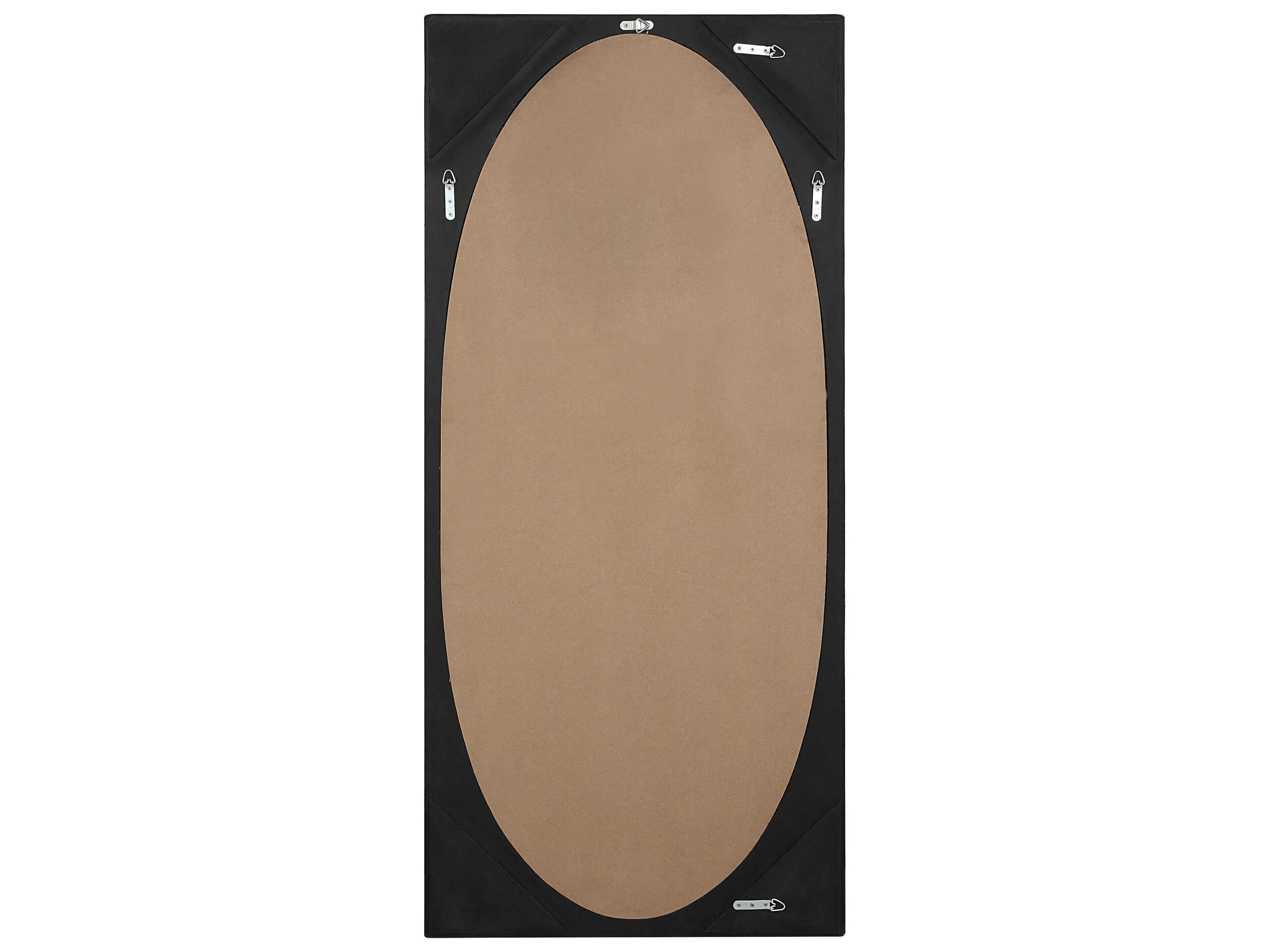 Renwil Sitia Walnut Rectangular Wall Mirror