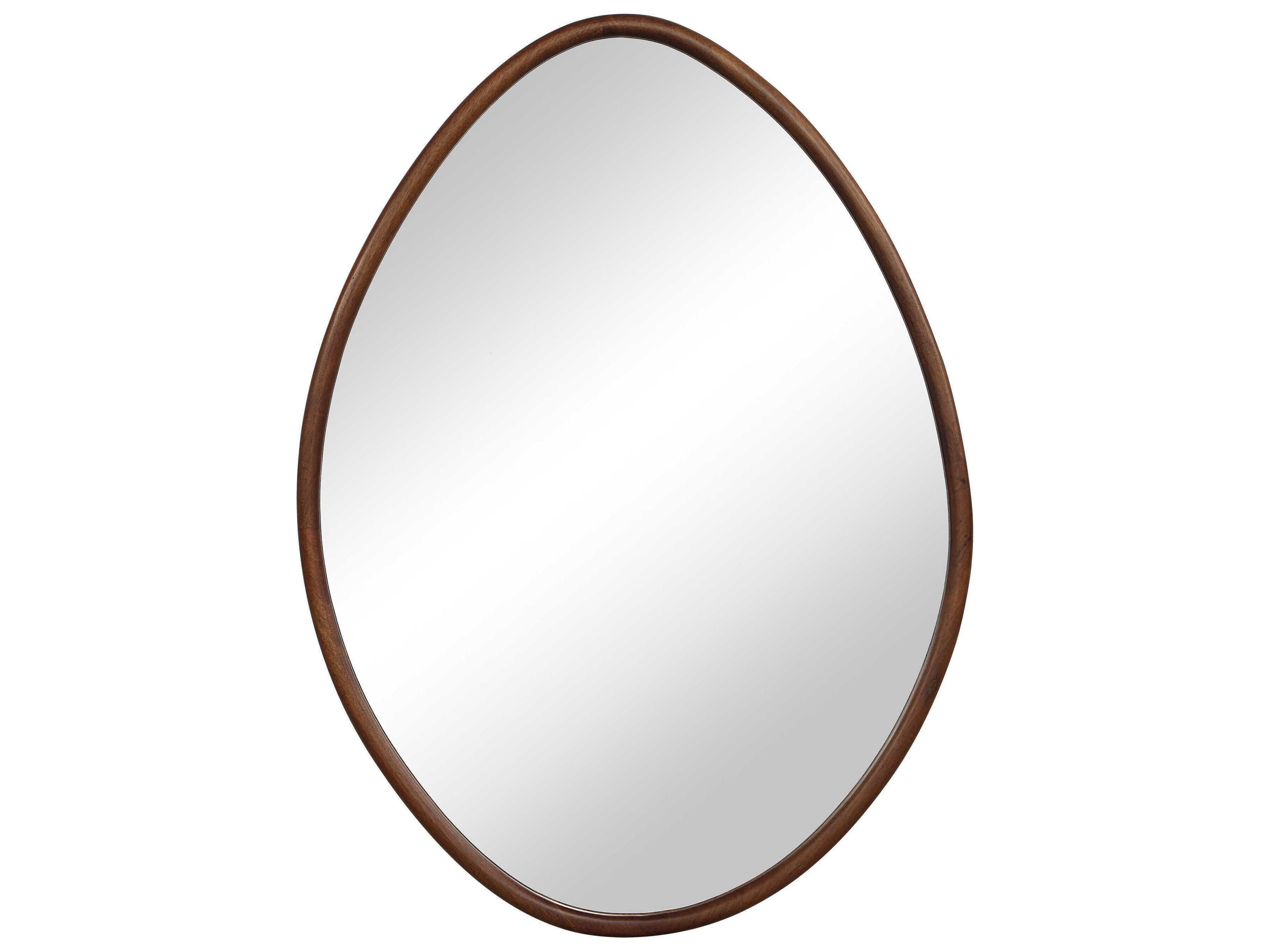 Renwil Tivoli Walnut Wall Mirror Set of 2