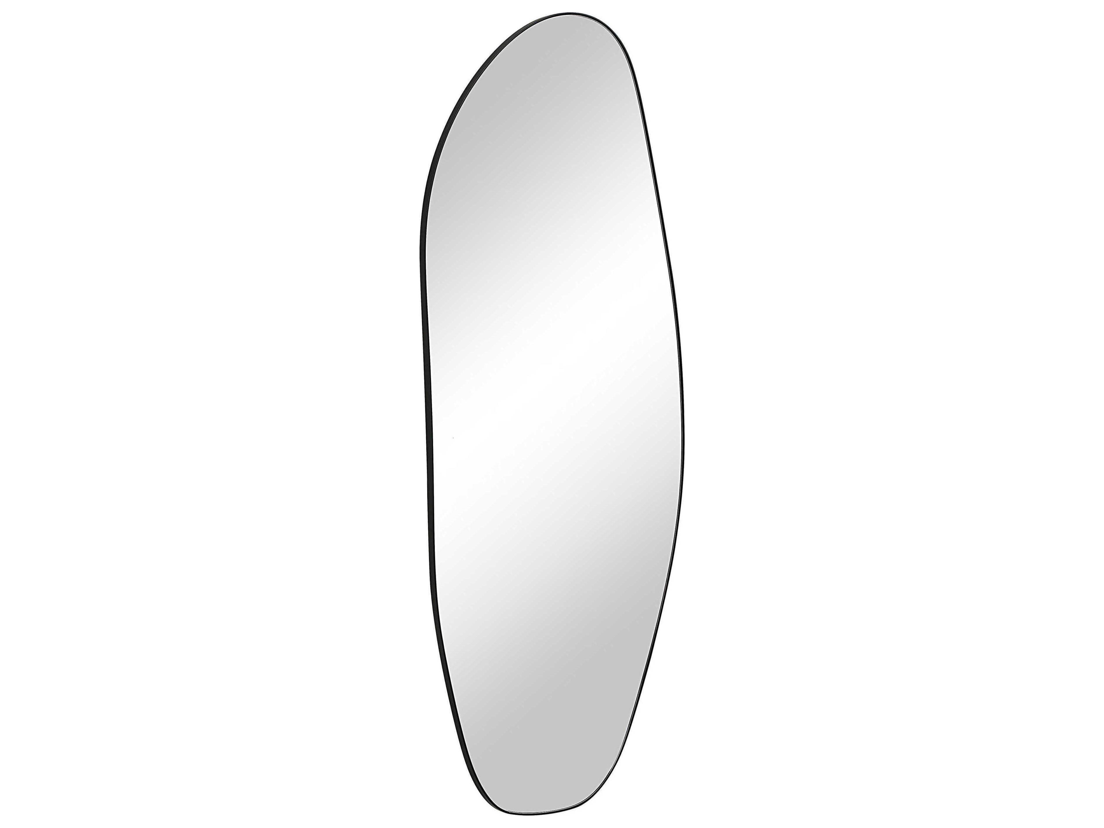 Renwil Enina Matte Black Wall Mirror