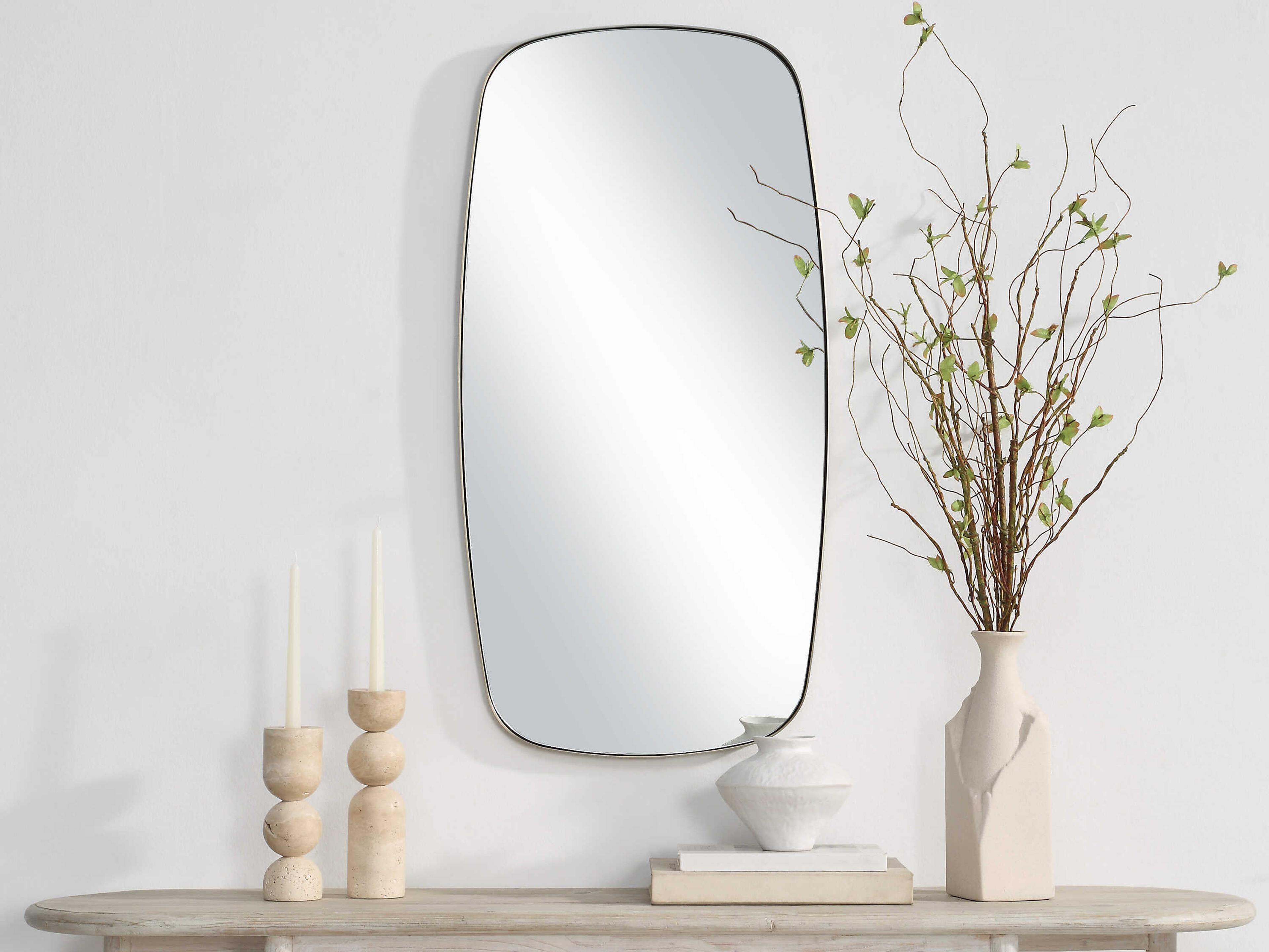 Renwil Jacossa Champagne Wall Mirror