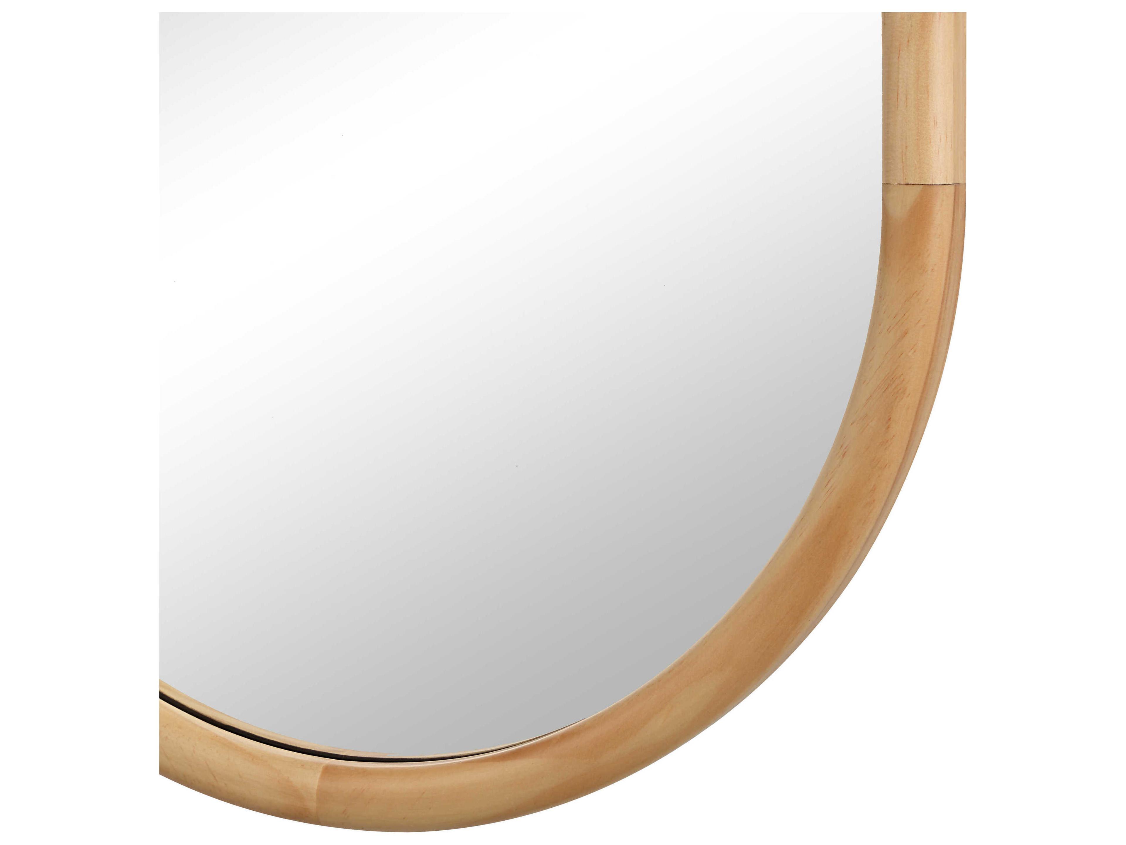 Renwil Puno Natural Oval Wall Mirror