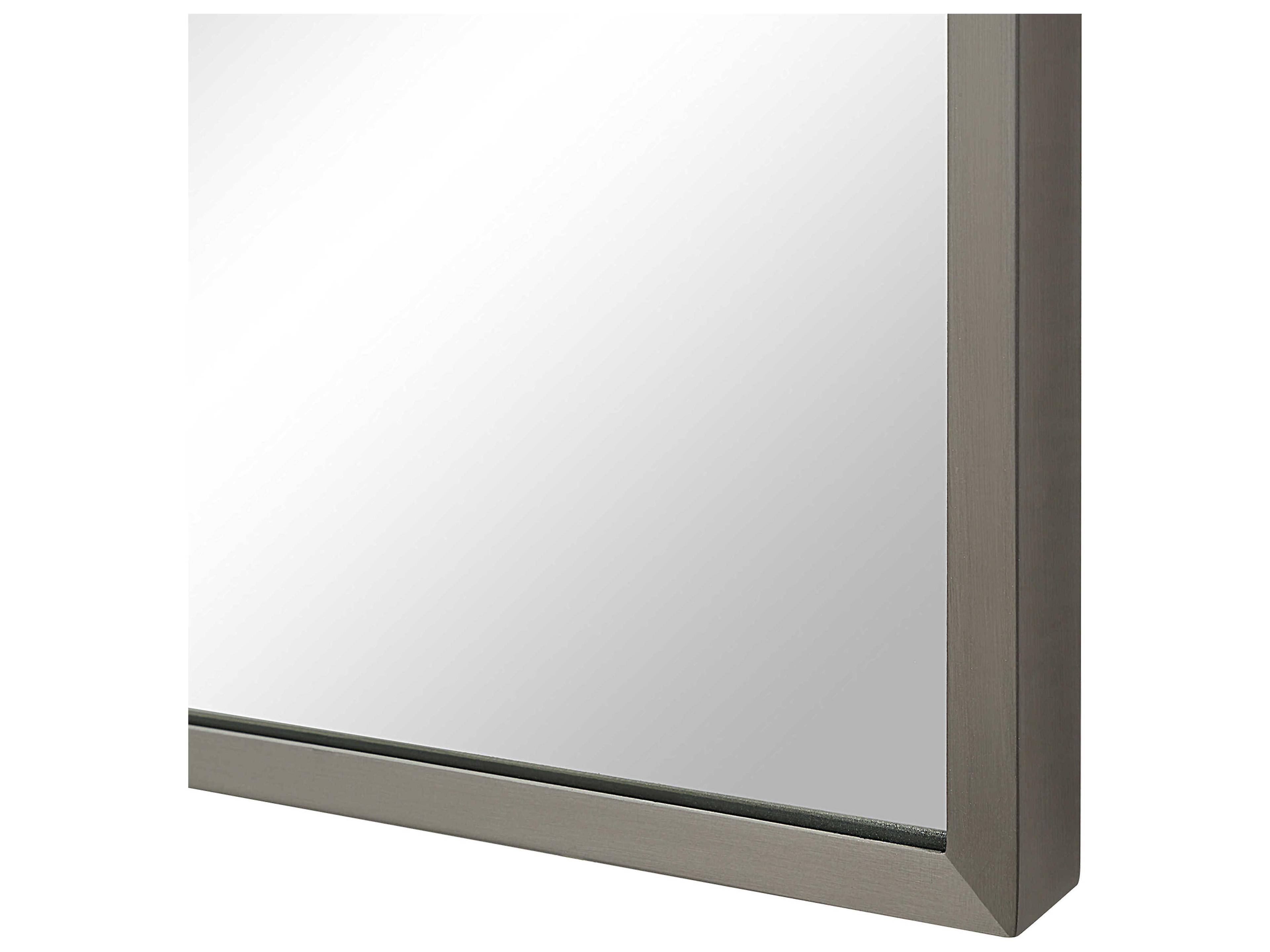 Renwil Samia Brushed Nickel Wall Mirror