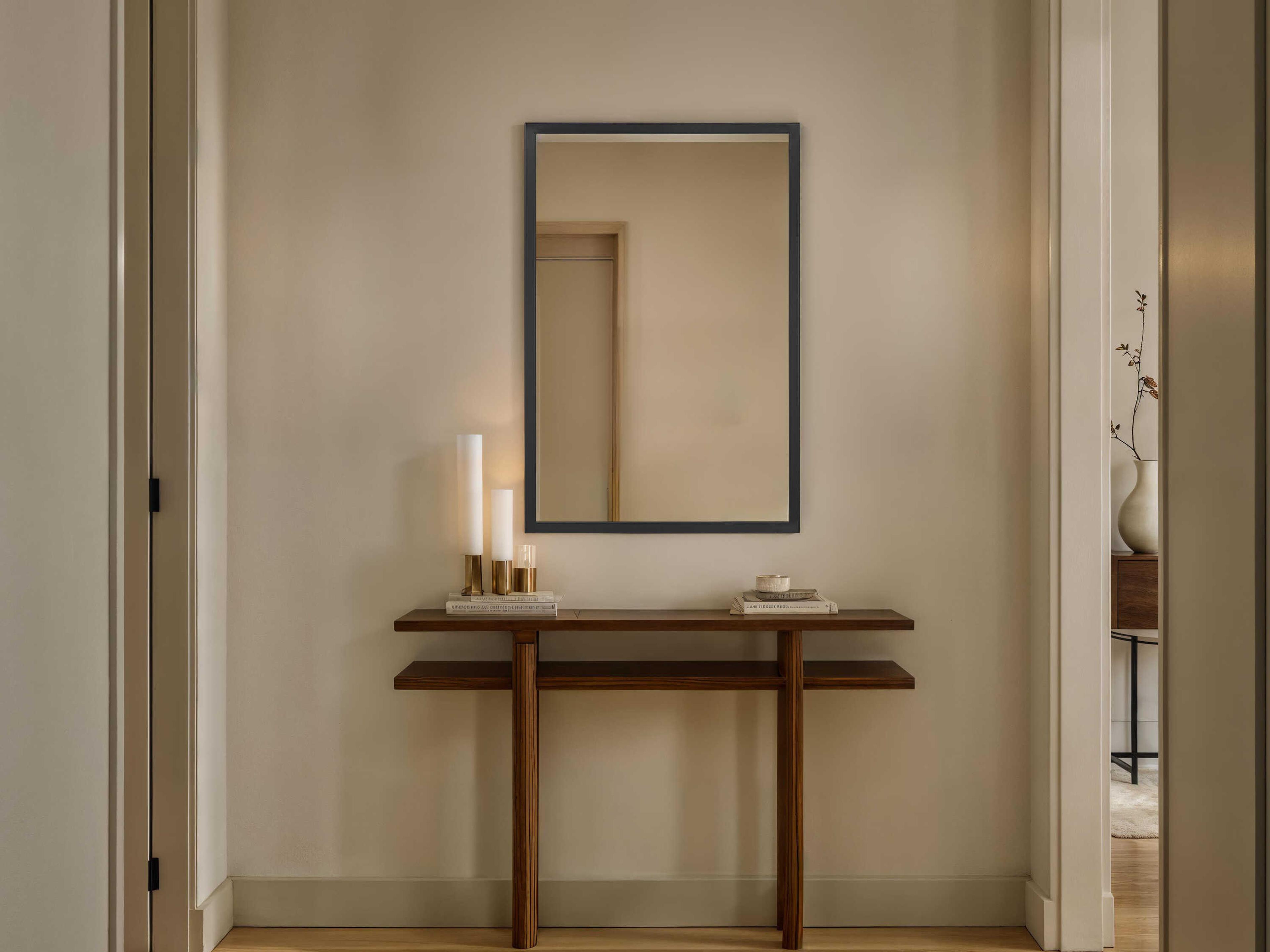 Renwil Elvas Champagne Rectangular Wall Mirror