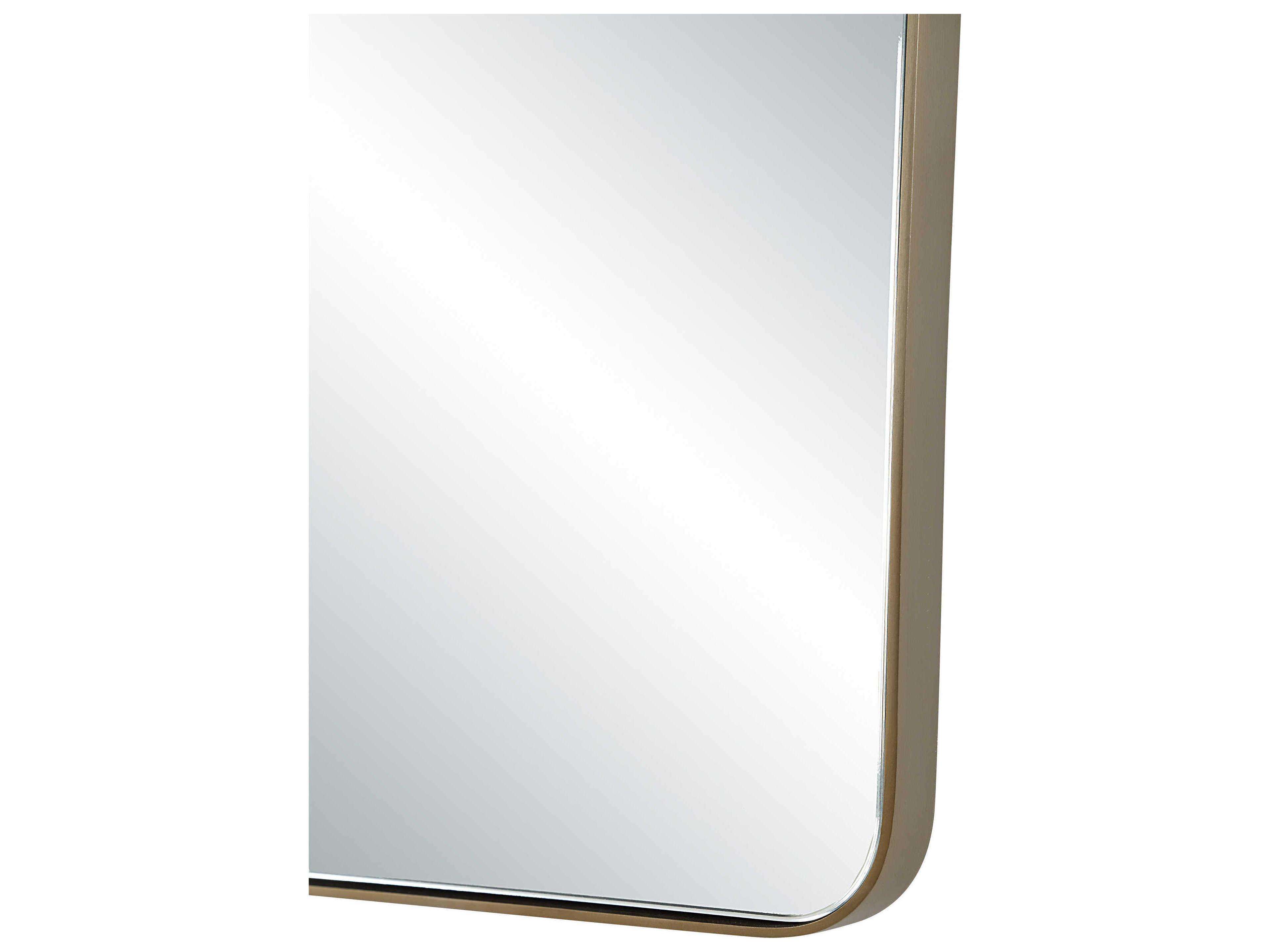 Renwil Mily Champagne Rectangular Wall Mirror