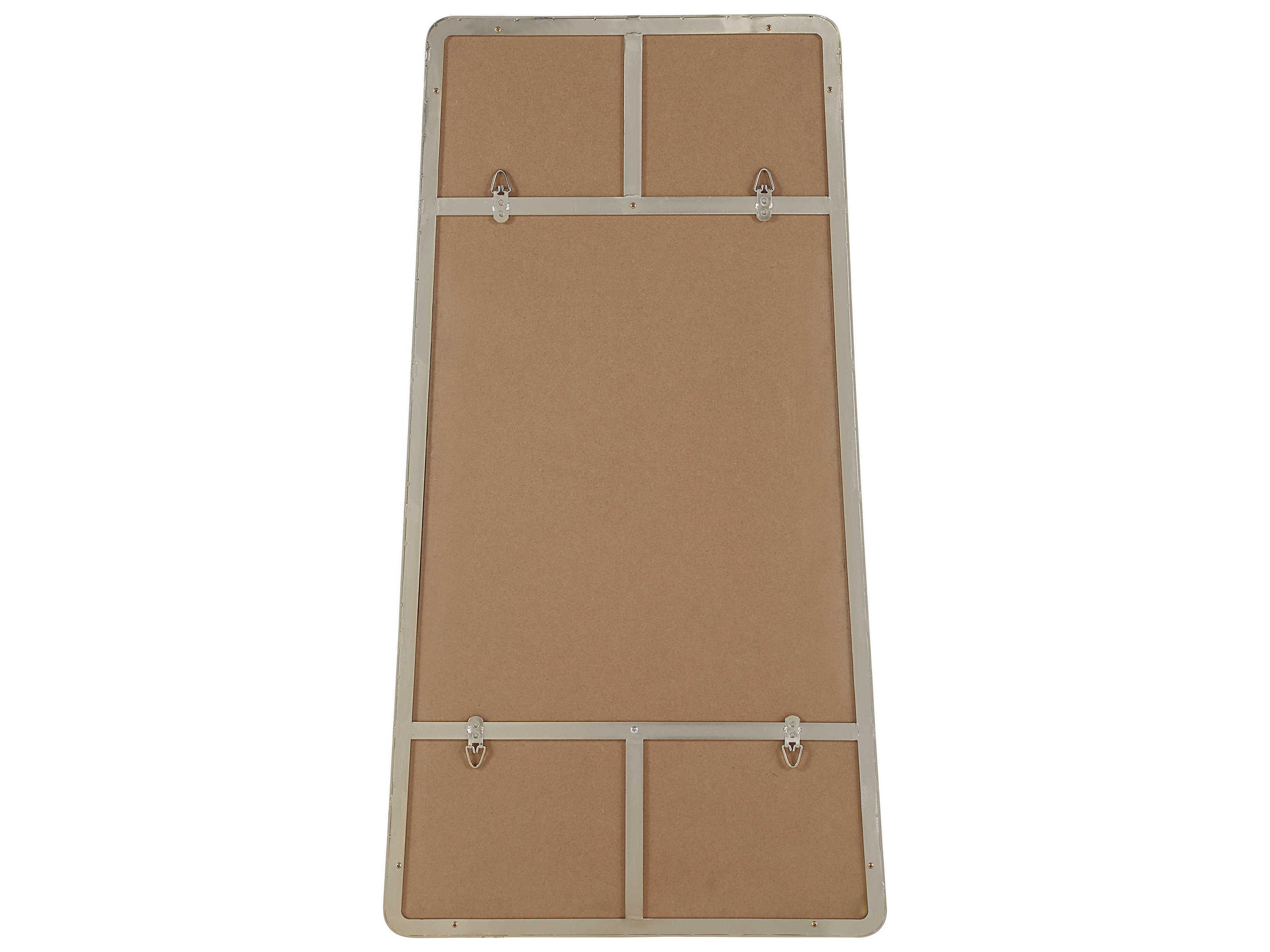 Renwil Miley Champagne Rectangular Wall Mirror