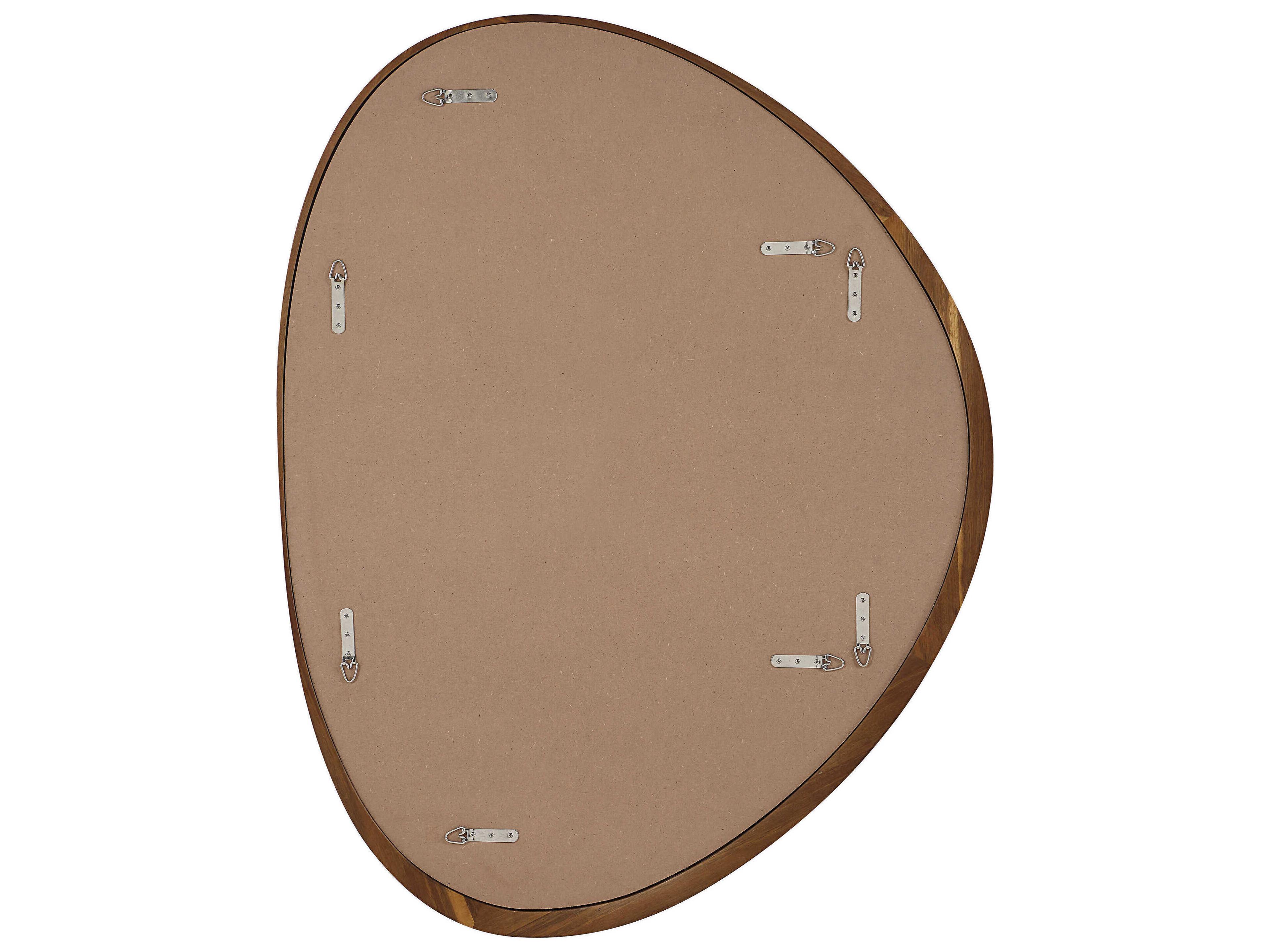 Renwil Borago Walnut Wall Mirror